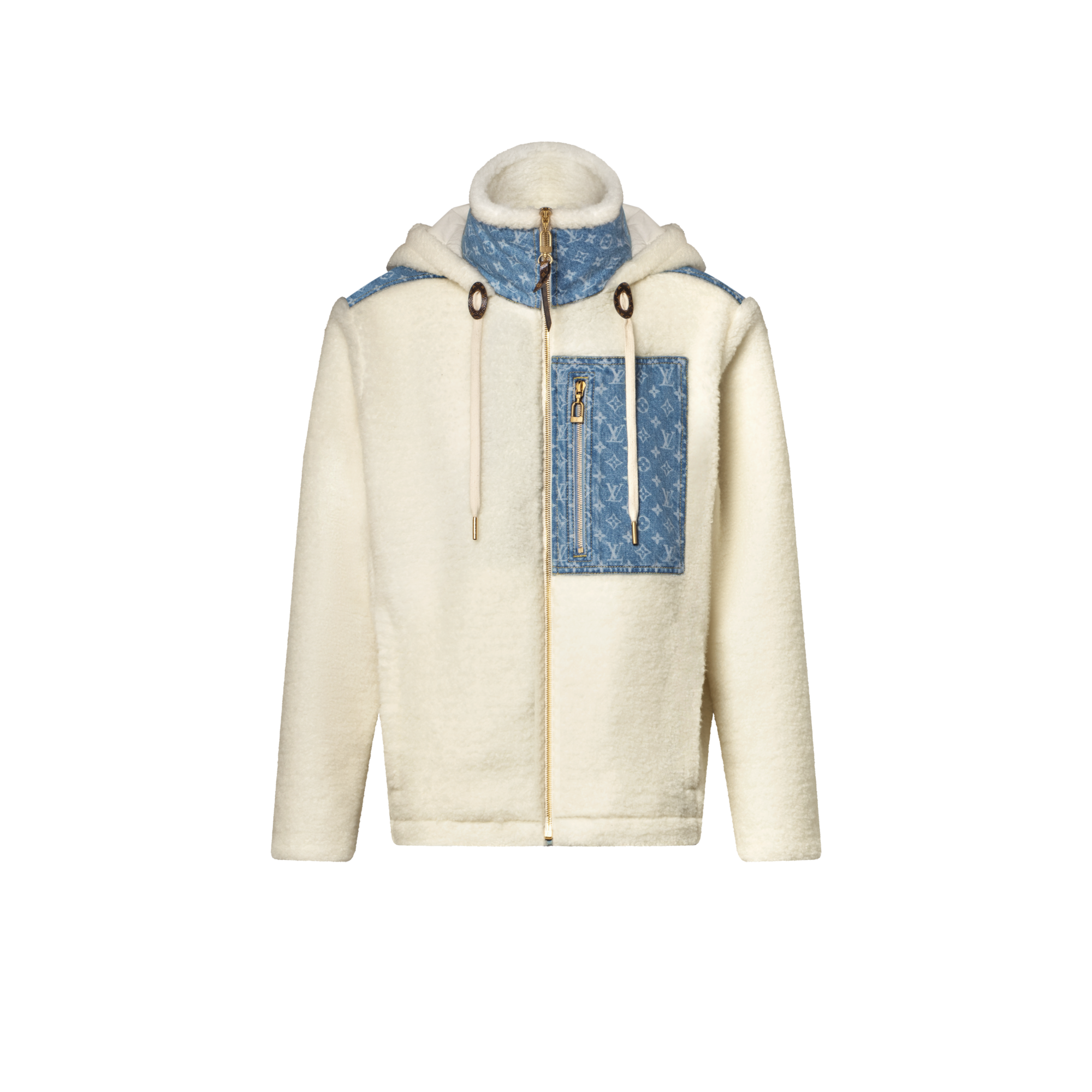 Monogram 裝飾抓絨外套  in 女士