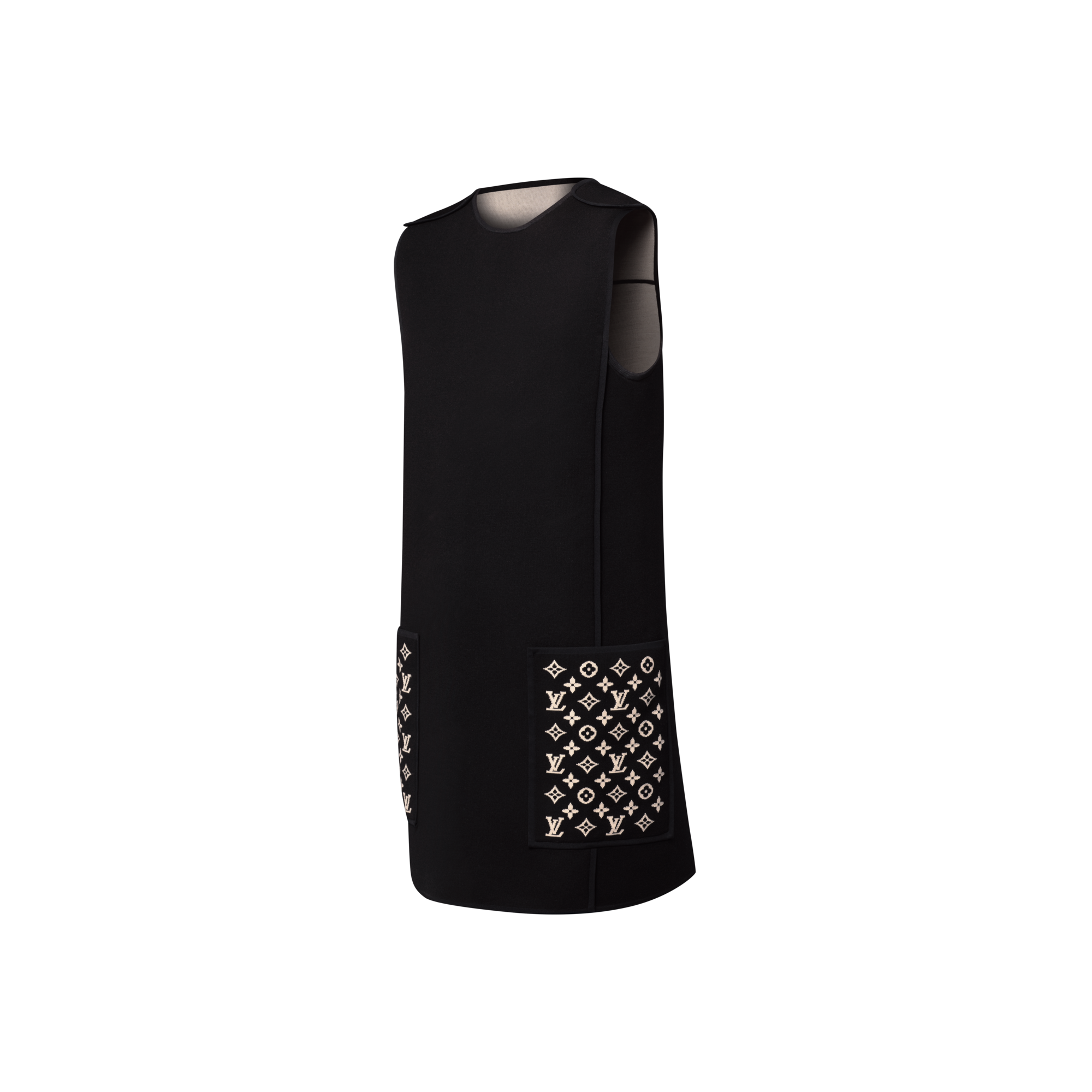 Monogram 裝飾針織連身裙  in 女士