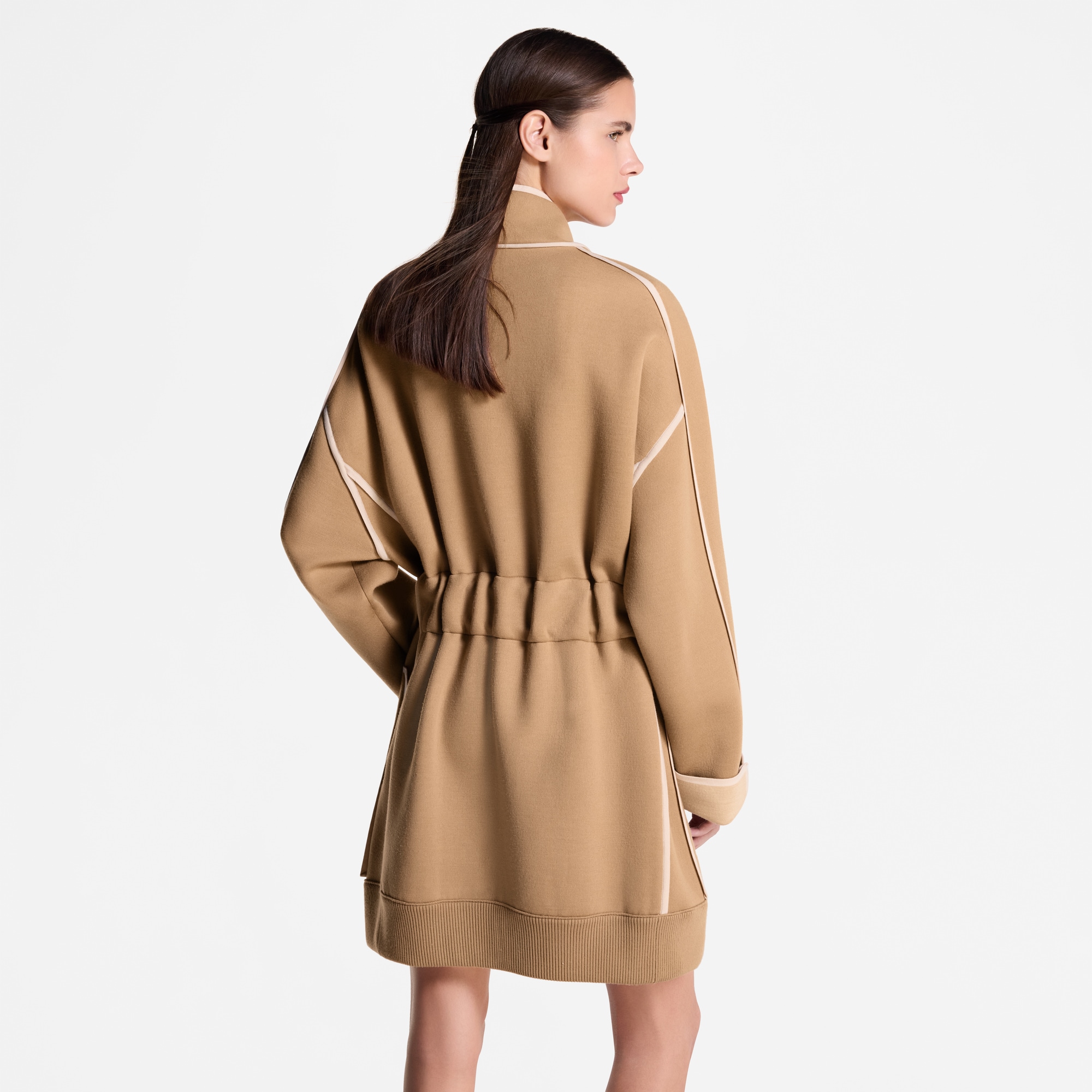 Monogram 圖案裝飾針織大衣  in 女士