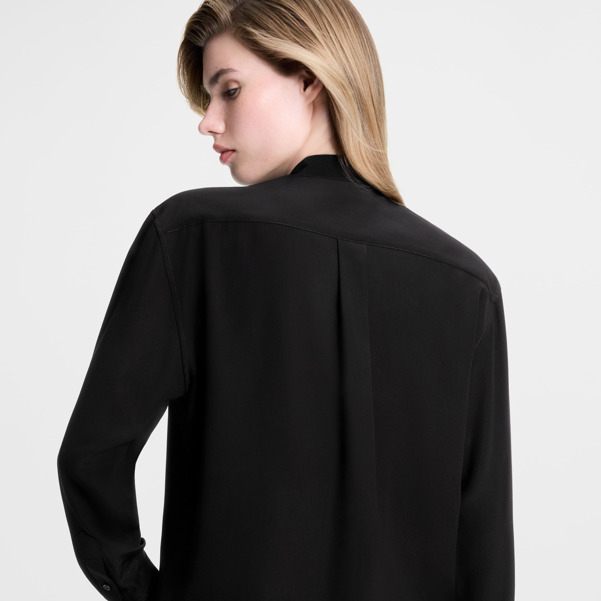 Monogram 裝飾 Lavallière 領帶上衣  in 女士
