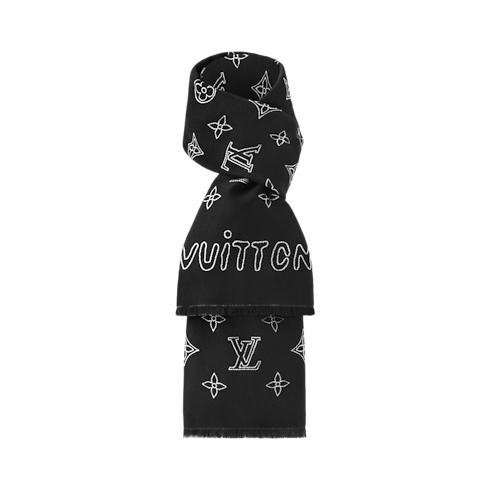 Monogram Blast 圍巾 . in 男士's 飾品配件 男士圍巾 collections by Louis Vuitton (產品縮放)