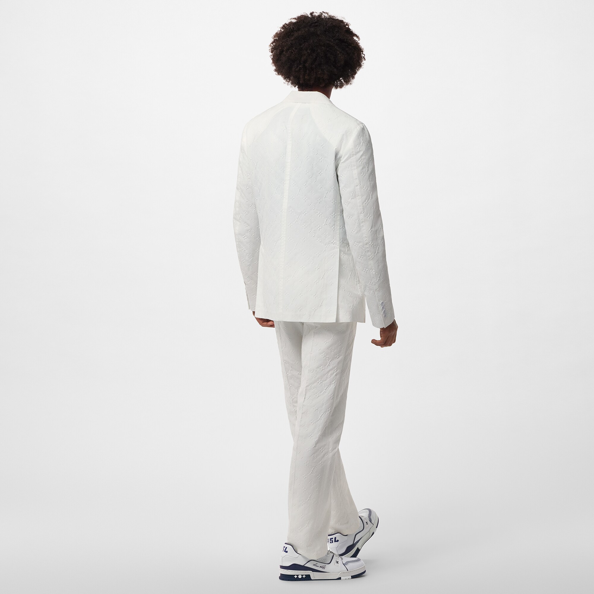 Monogram 棉質長褲  in 男士