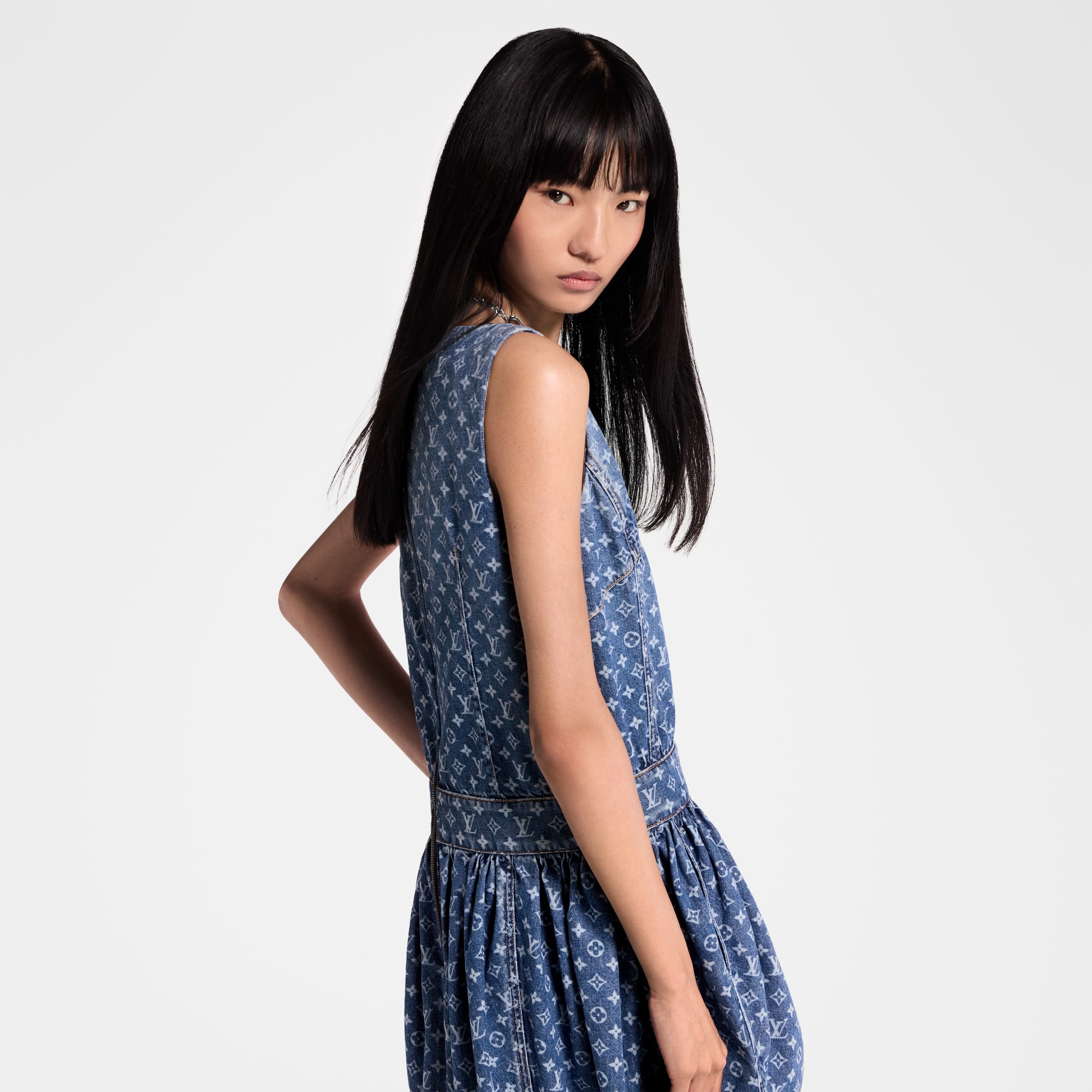 Monogram 牛仔連身裙  in 女士