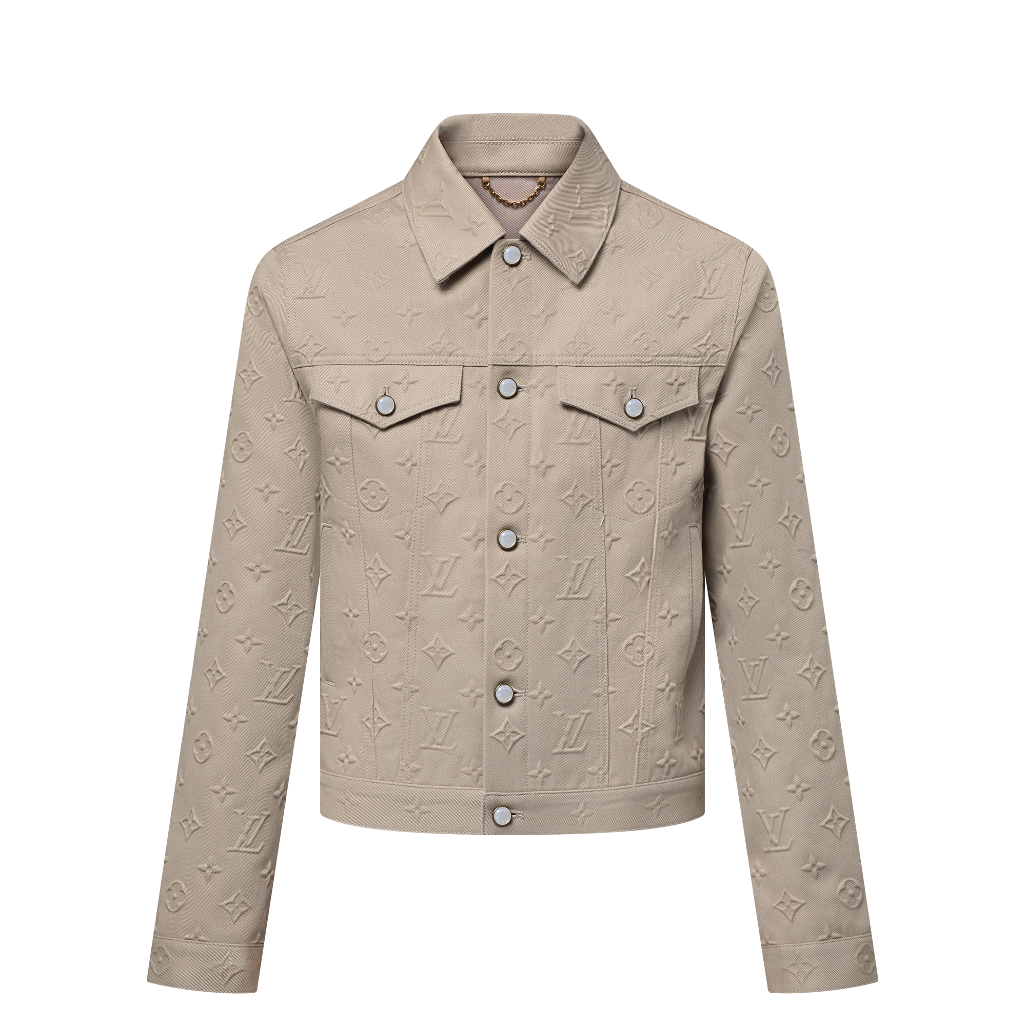Monogram 壓花牛仔外套  in 男士