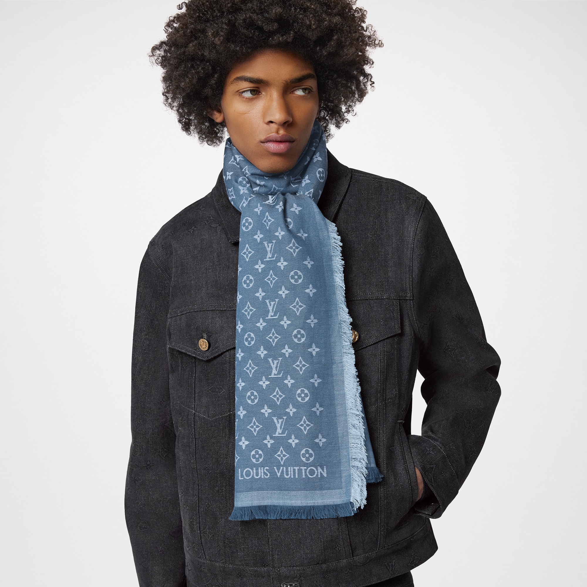 Monogram Essential 披巾 . in 男士