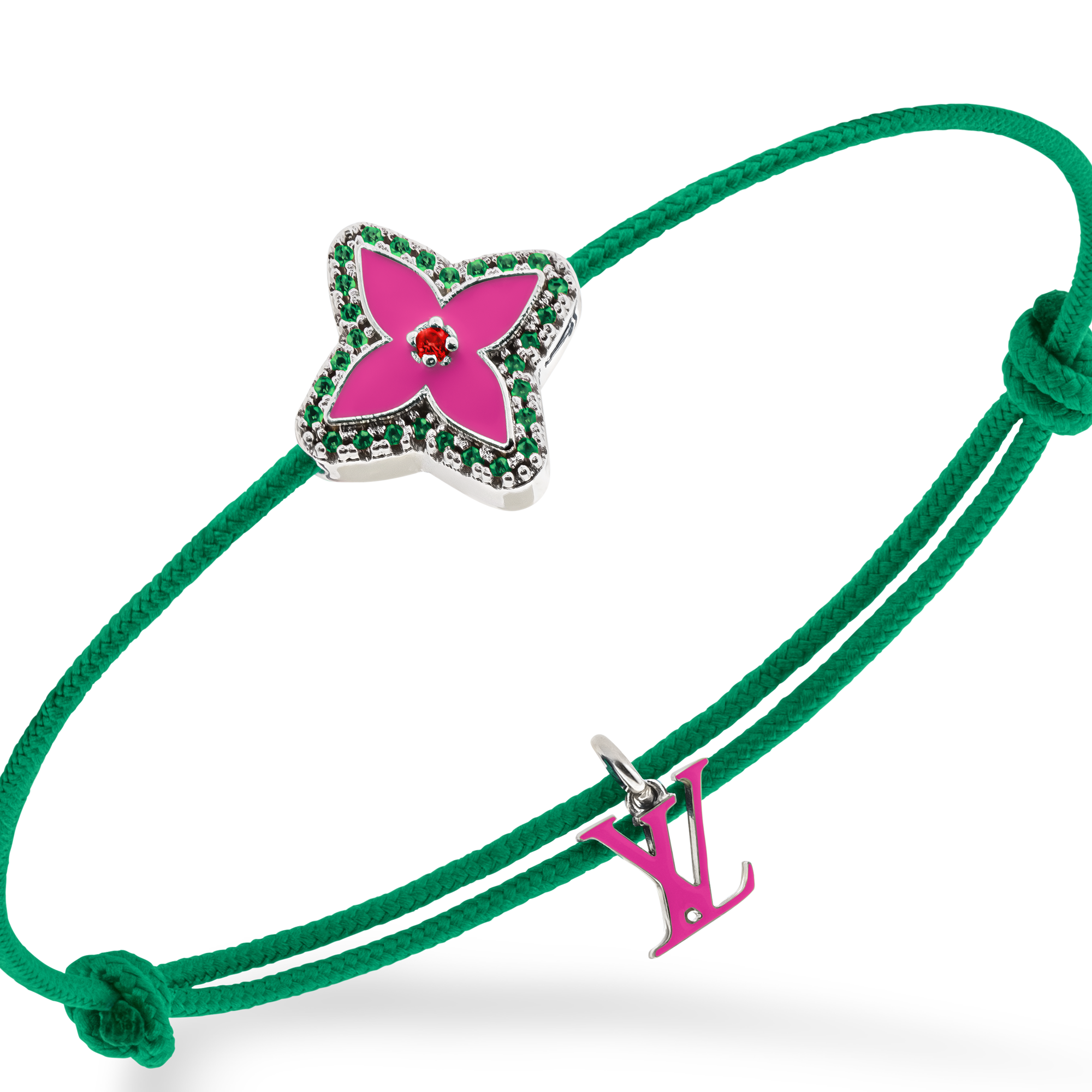Monogram Flower Stesia 手環 . in 男士