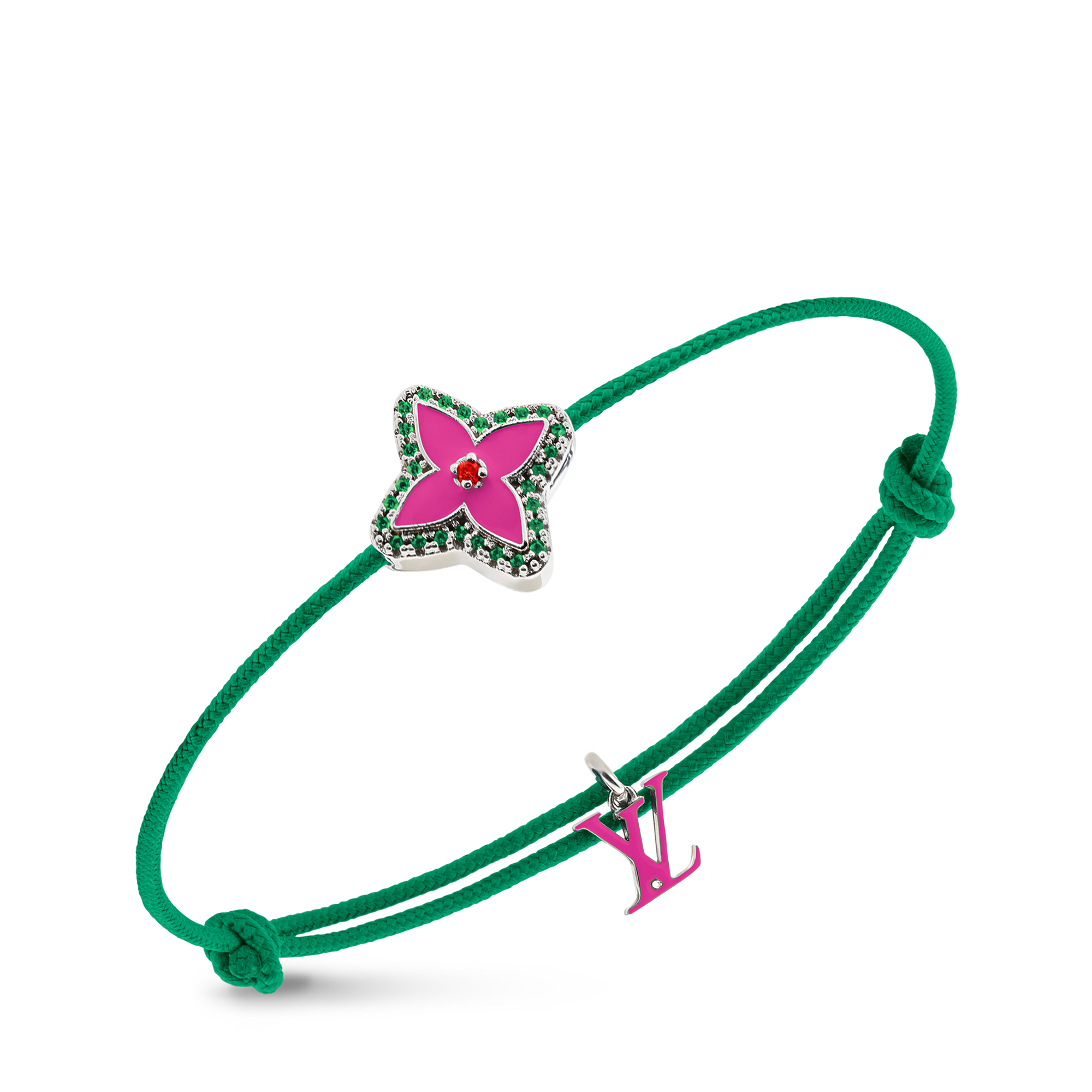 Monogram Flower Stesia 手環 . in 男士