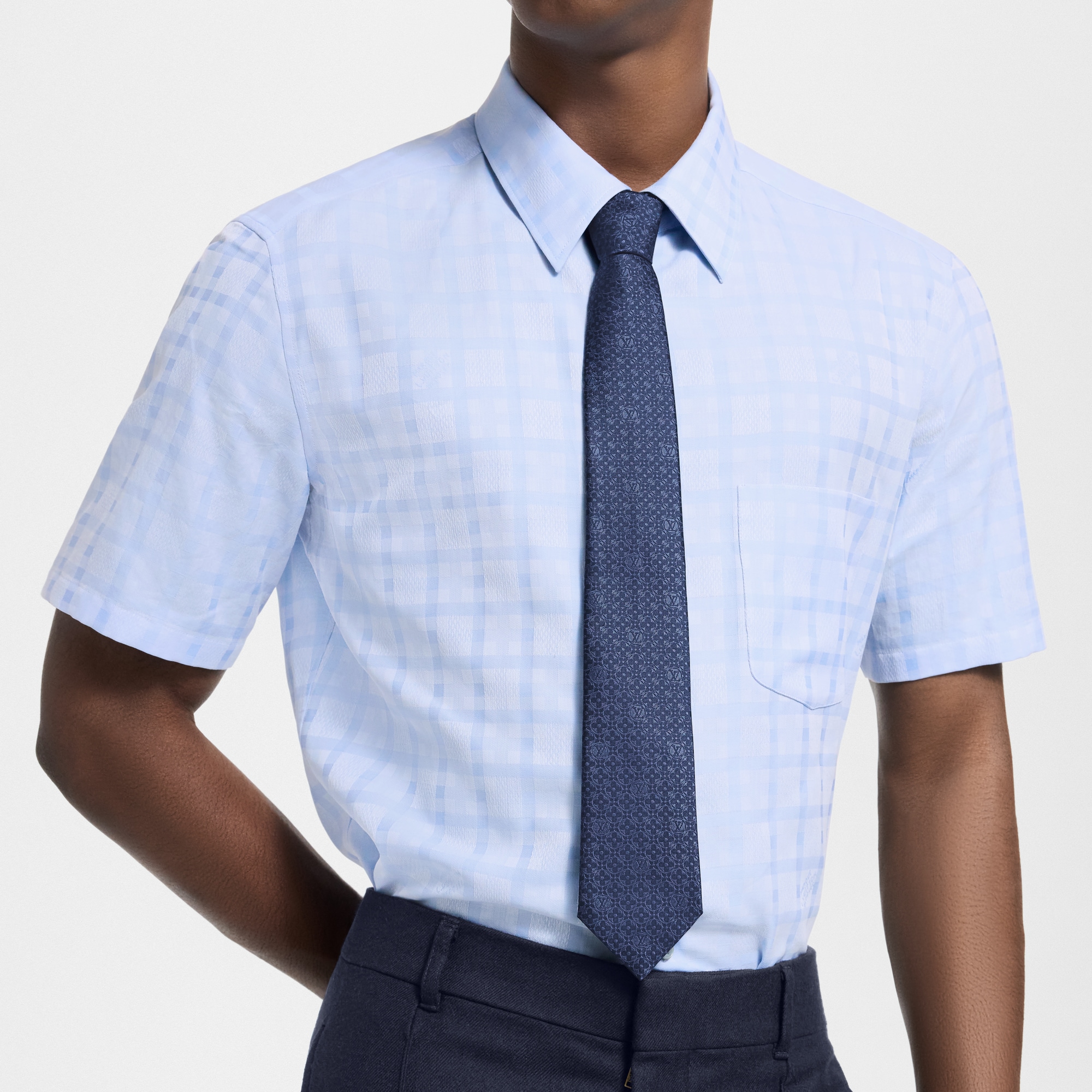 Monogram Flower 領帶 . in 男士