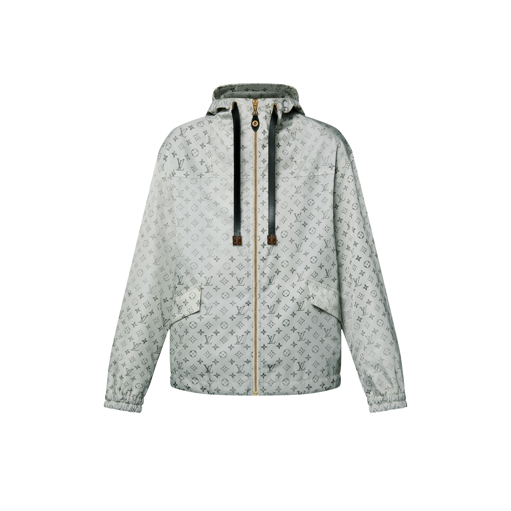 Monogram 圖案連帽大衣  in 女士
