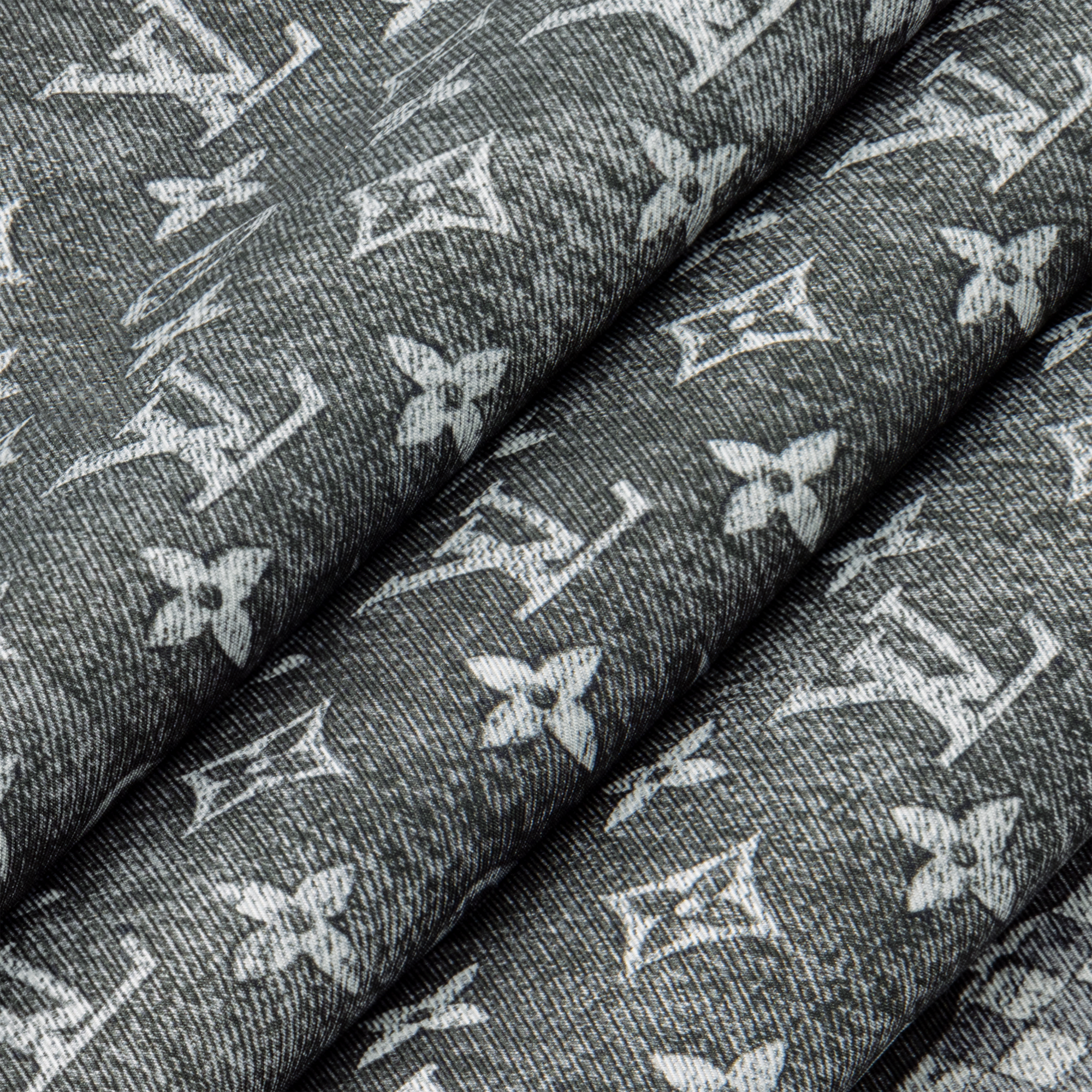 Monogram Infinity Denim 90方巾 . in 女士