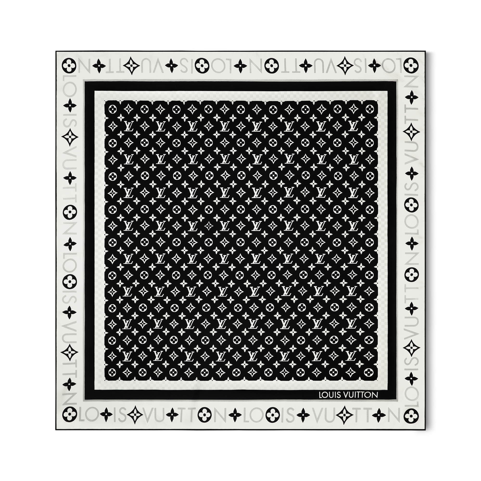 Monogram Infinity 90方巾 . in 女士