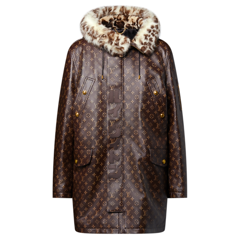 Monogram 皮革外套 in 男士's 時裝系列 大衣與夾克 collections by Louis Vuitton (產品縮放)