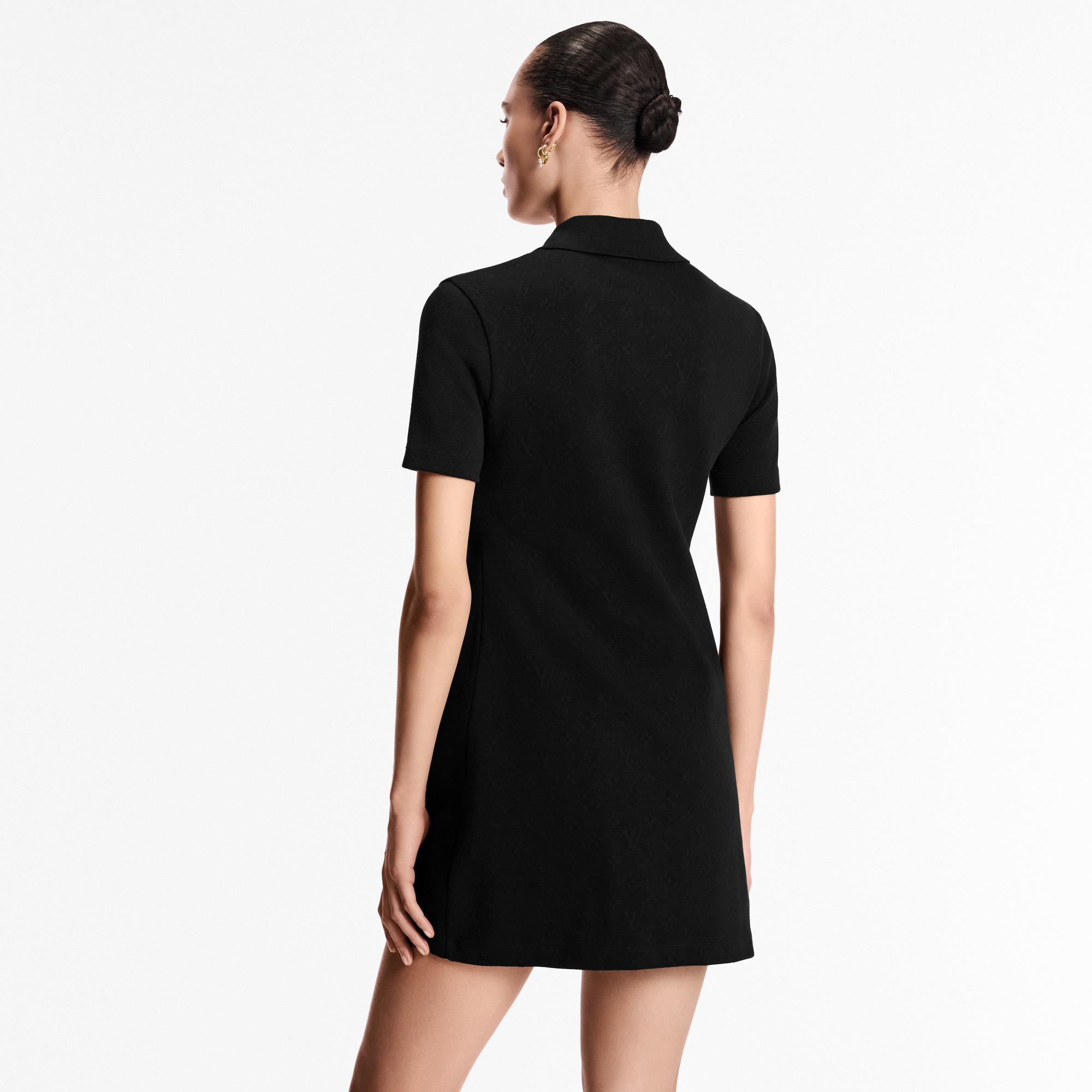 Monogram 珠地布 Polo 連身裙  in 女士
