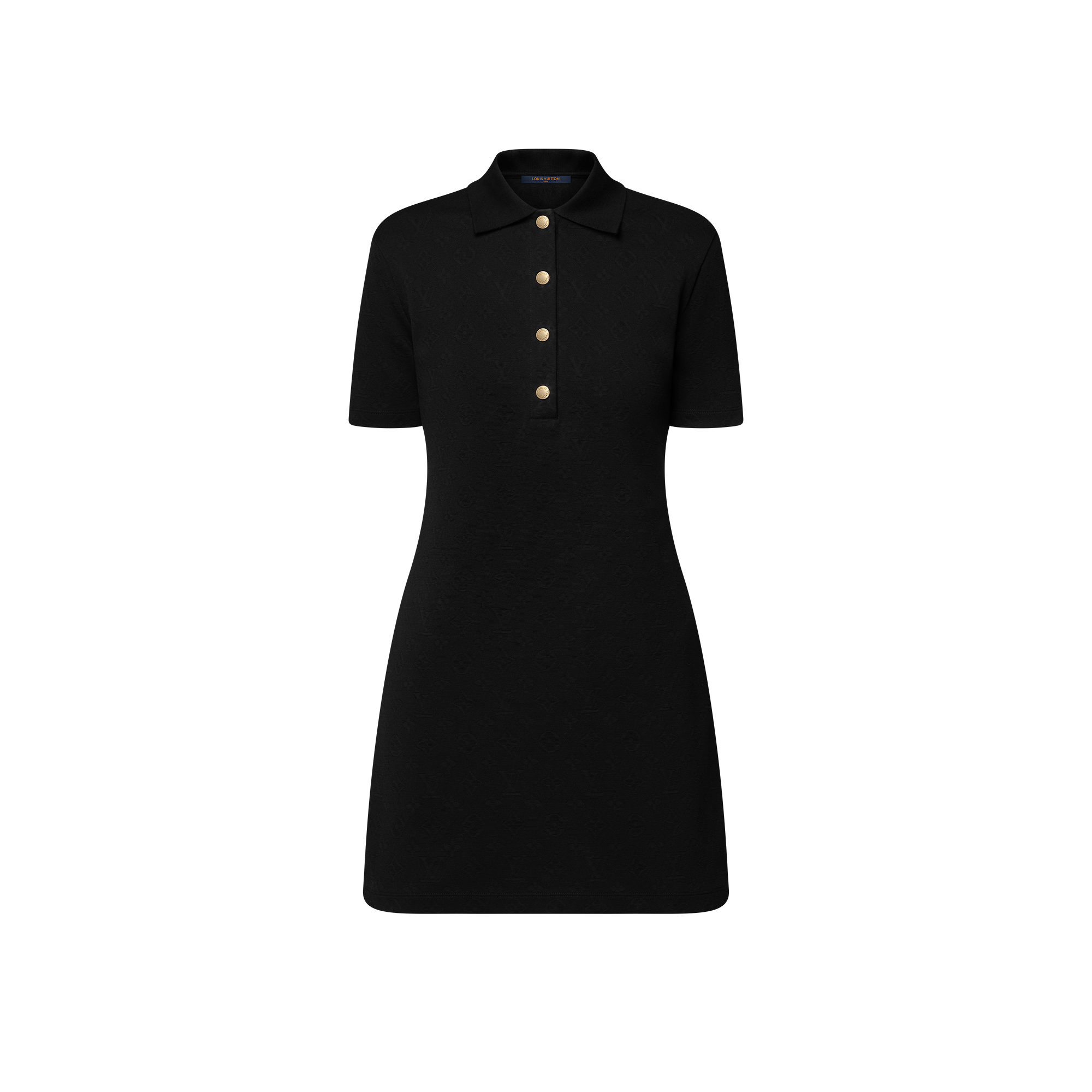 Monogram 珠地布 Polo 連身裙  in 女士