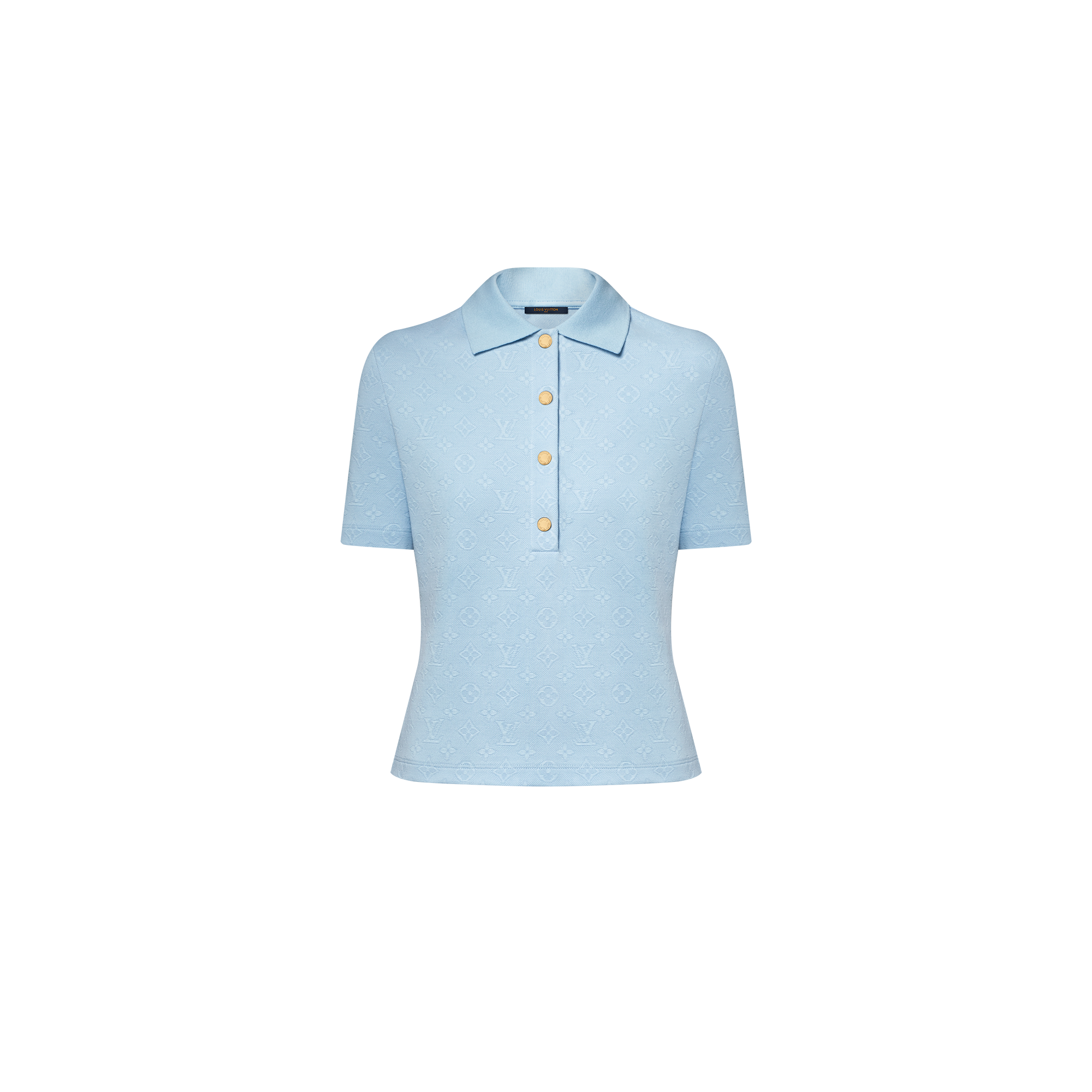 Monogram 珠地布 Polo 衫  in 女士