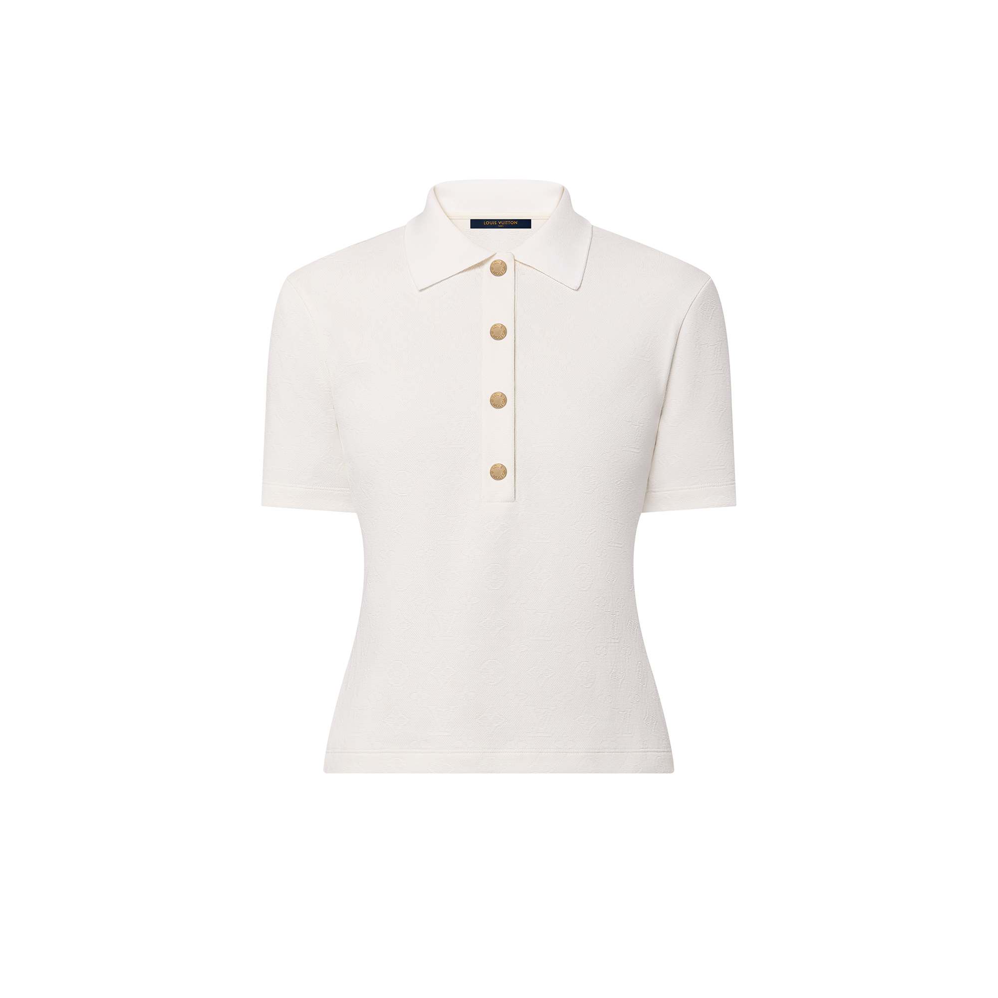 Monogram 珠地布 Polo 衫  in 女士