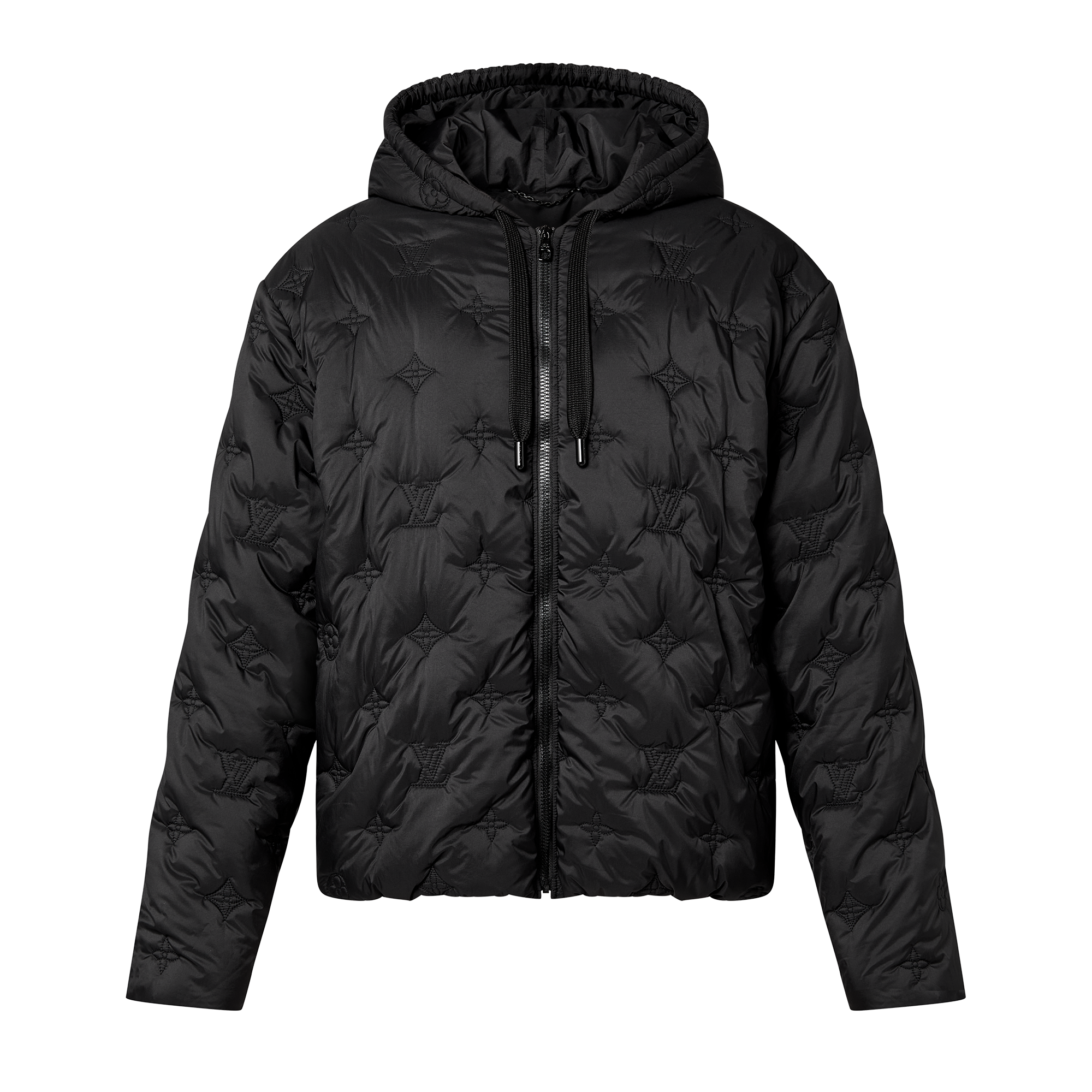 Monogram 絎縫圖案連帽外套  in 男士