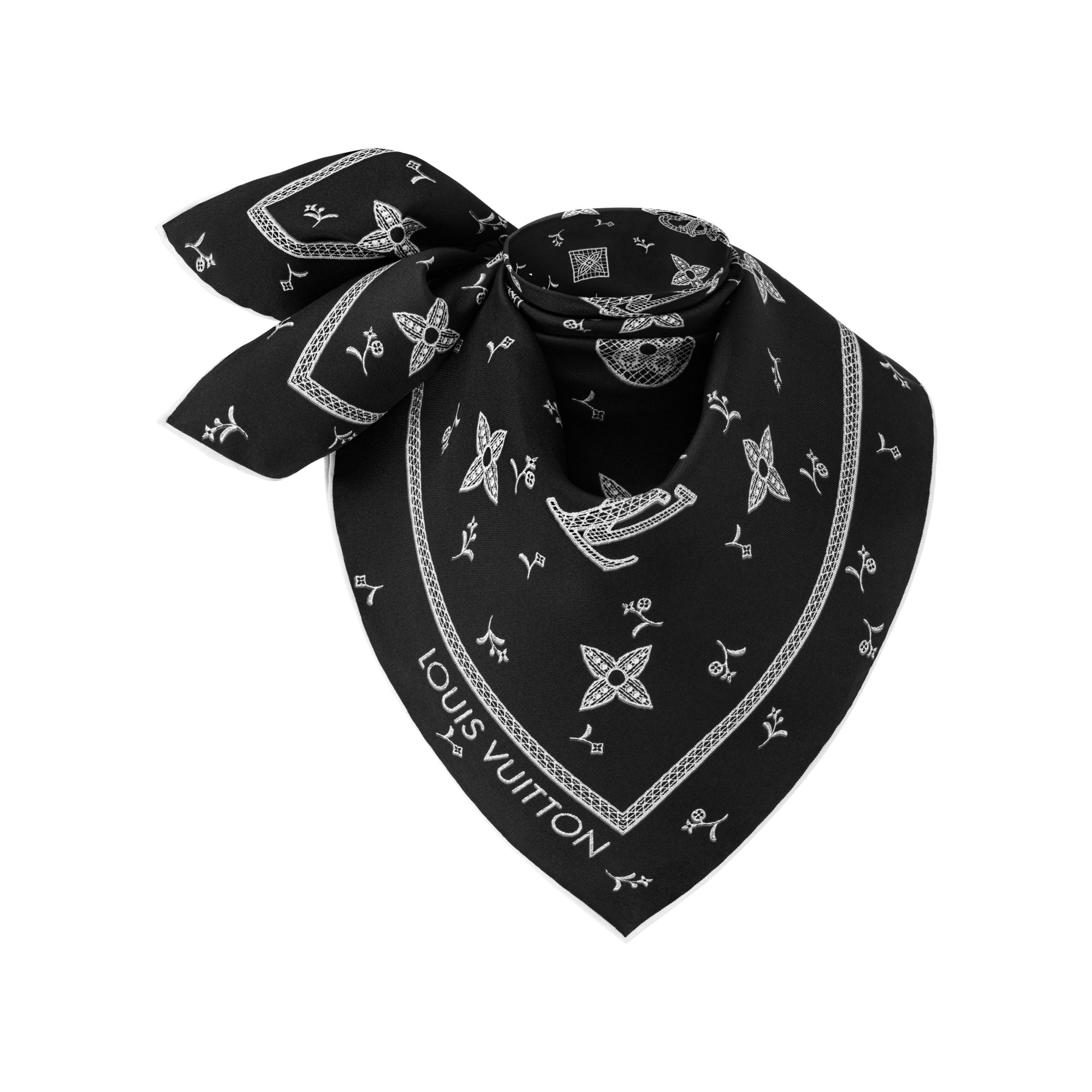 Monogram Romance 70方巾 . in 女士