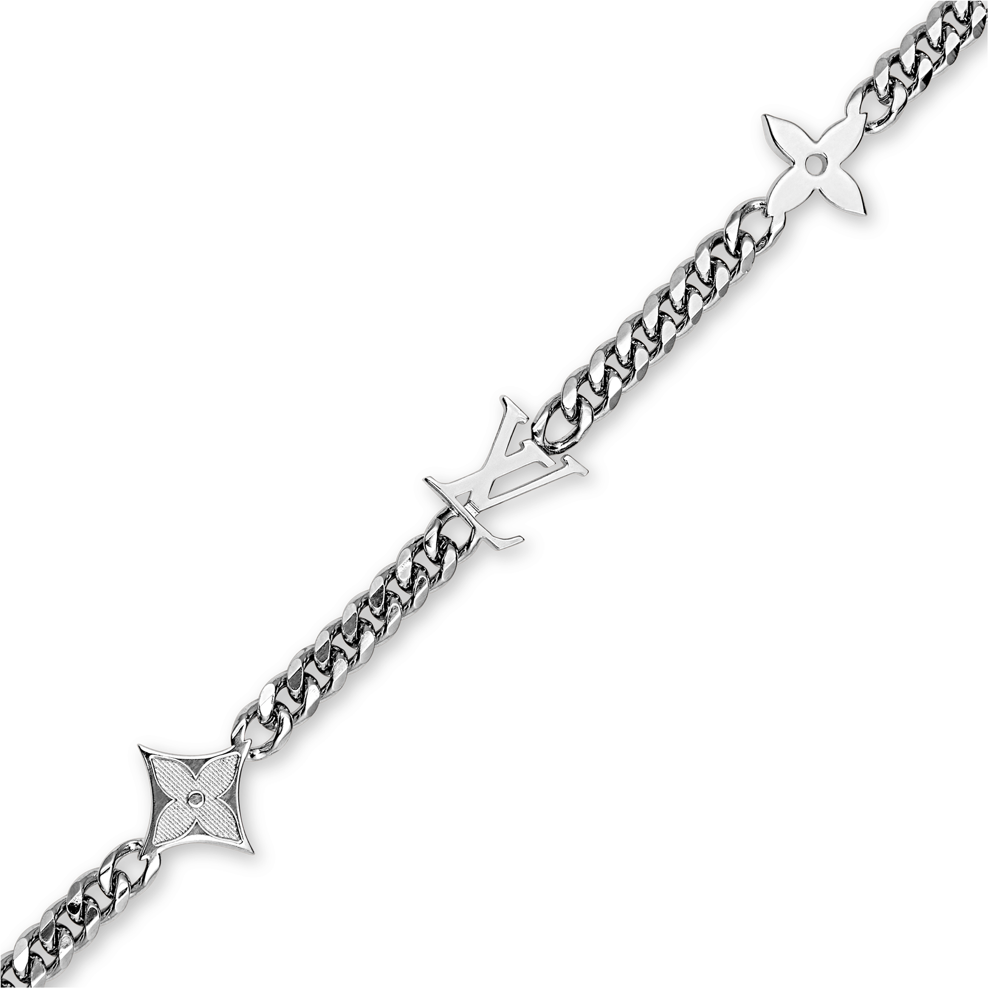 Monogram Row 項鍊 . in 男士