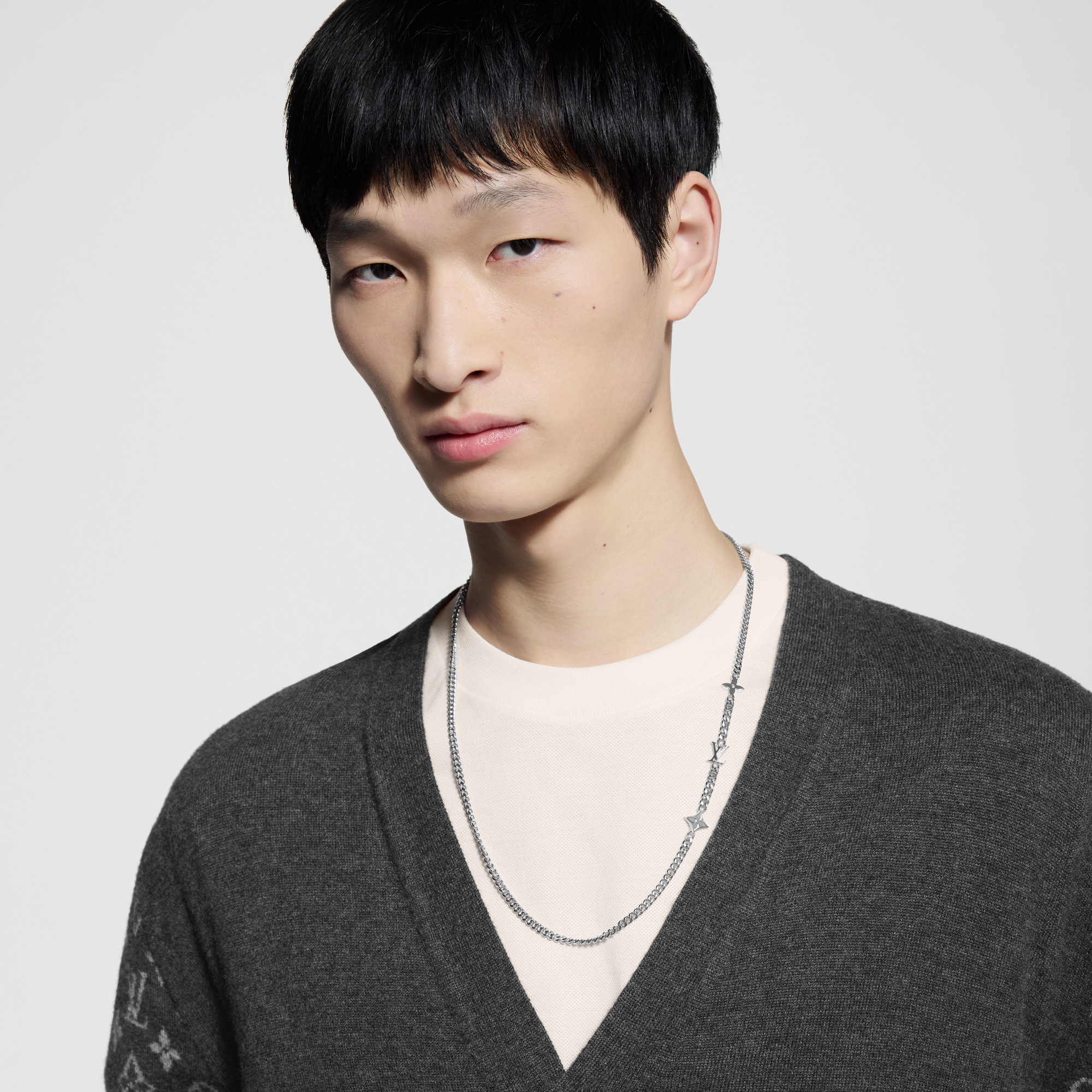 Monogram Row 項鍊 . in 男士