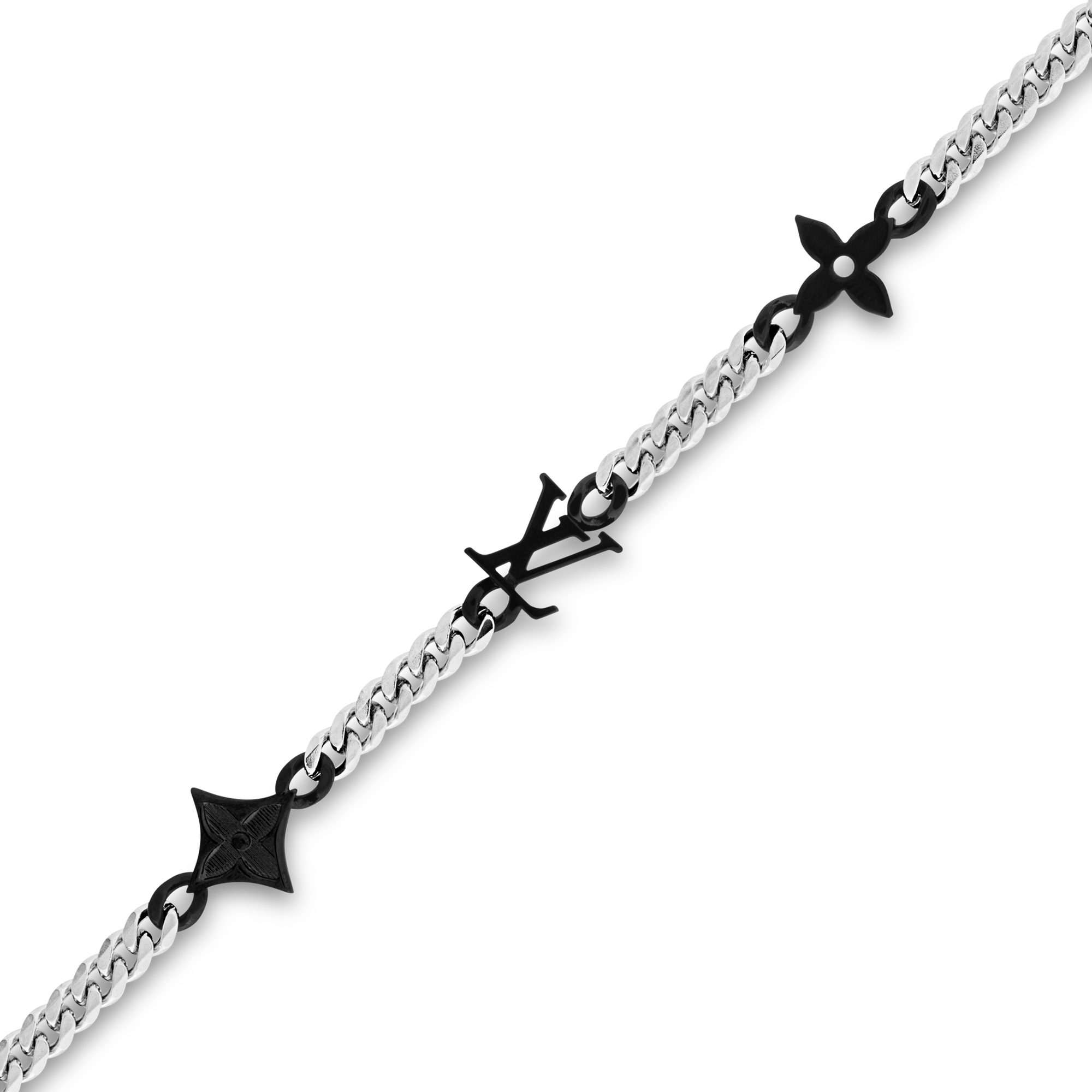 Monogram Row 項鍊 . in 男士