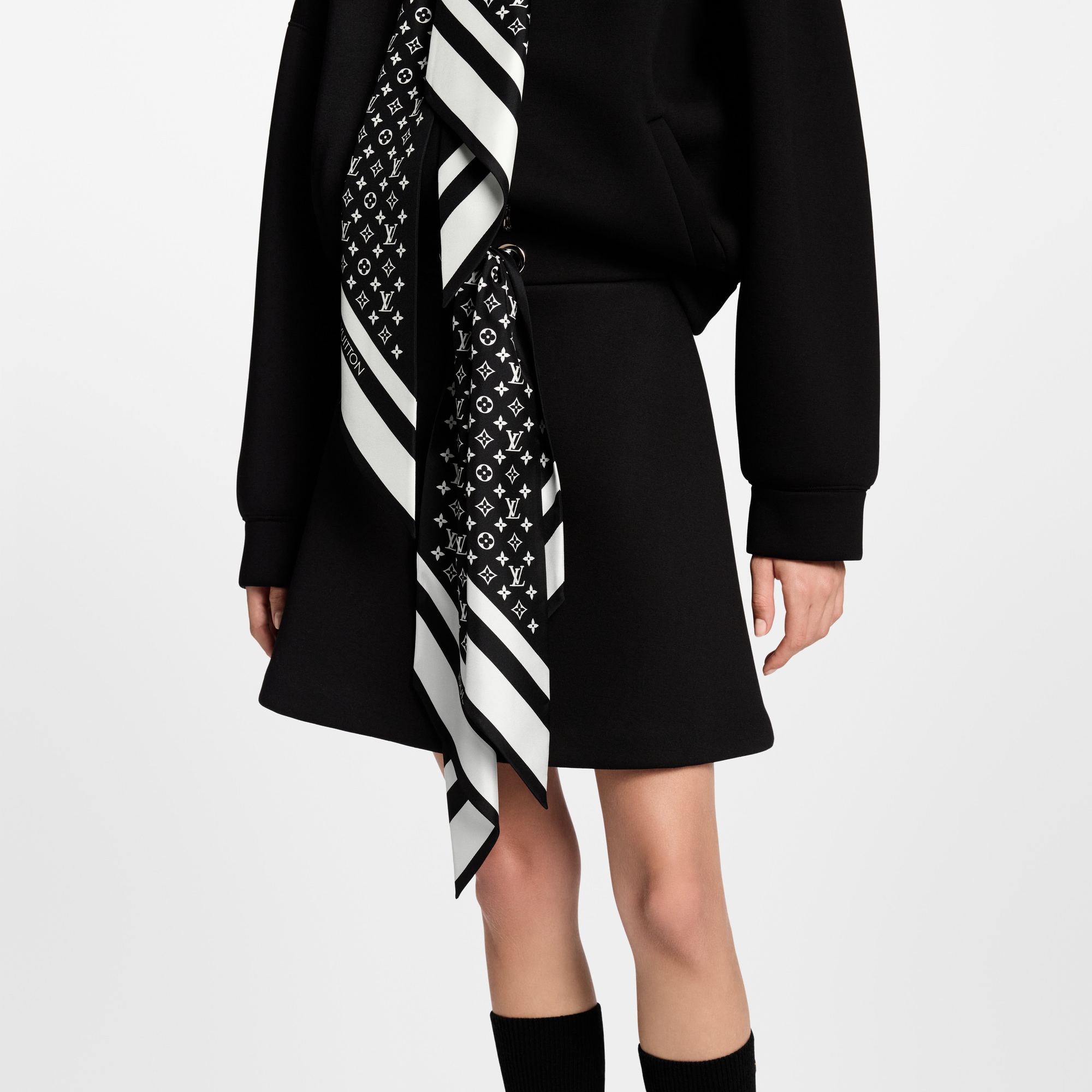 Monogram 頸巾迷你半截裙  in 女士