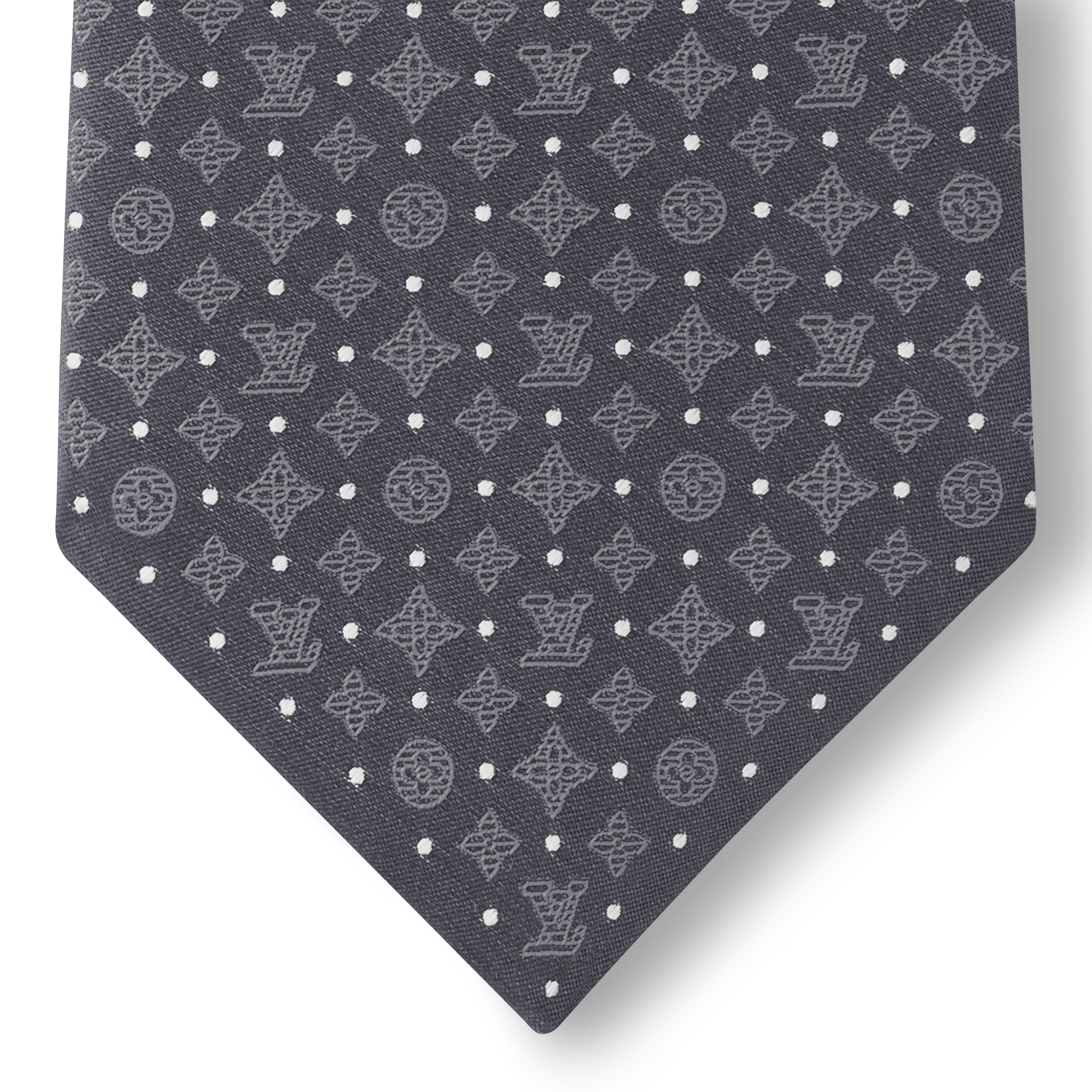 Monogram Shadow Dots 領帶 . in 男士