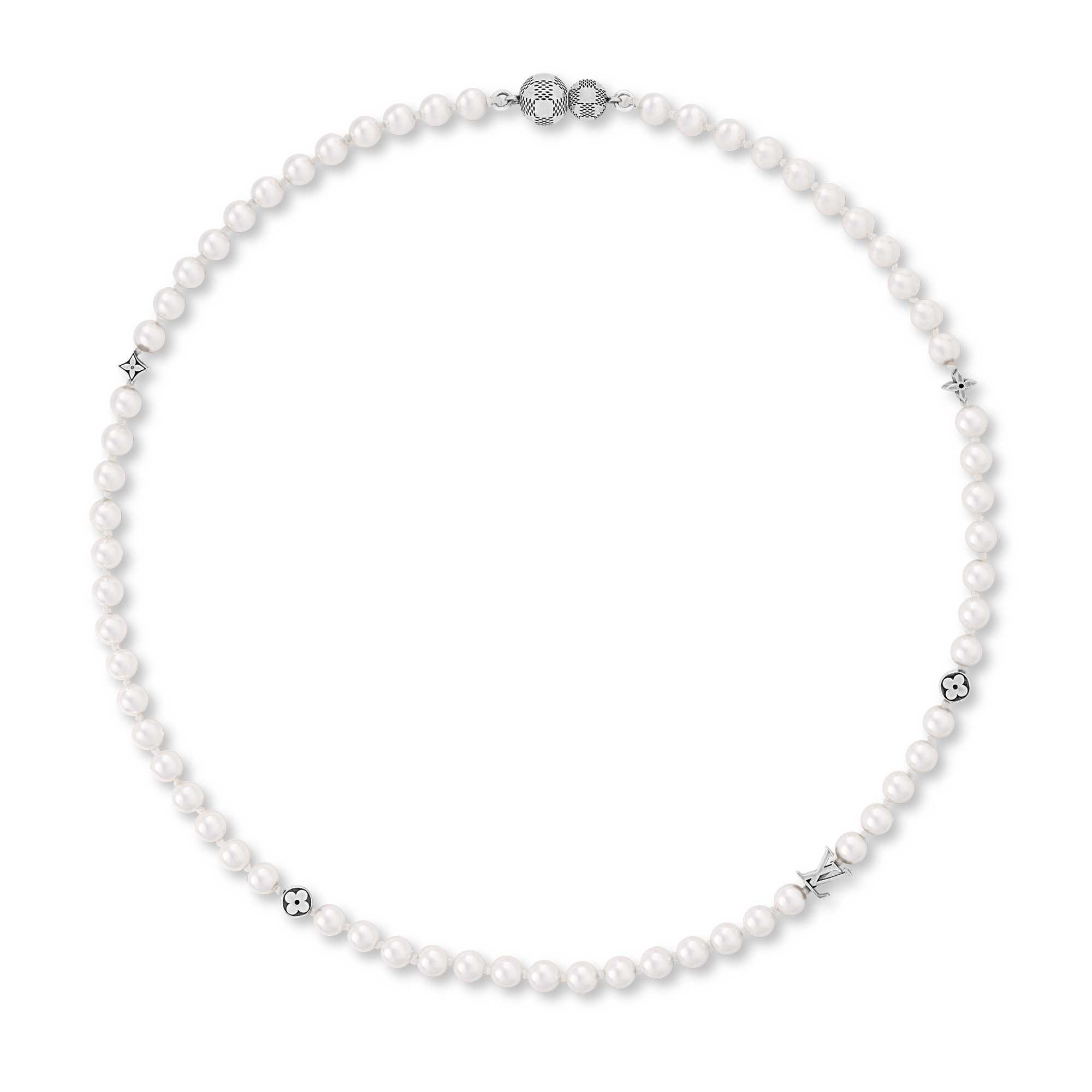 Monogram Slim Pearls 項鍊 . in 男士