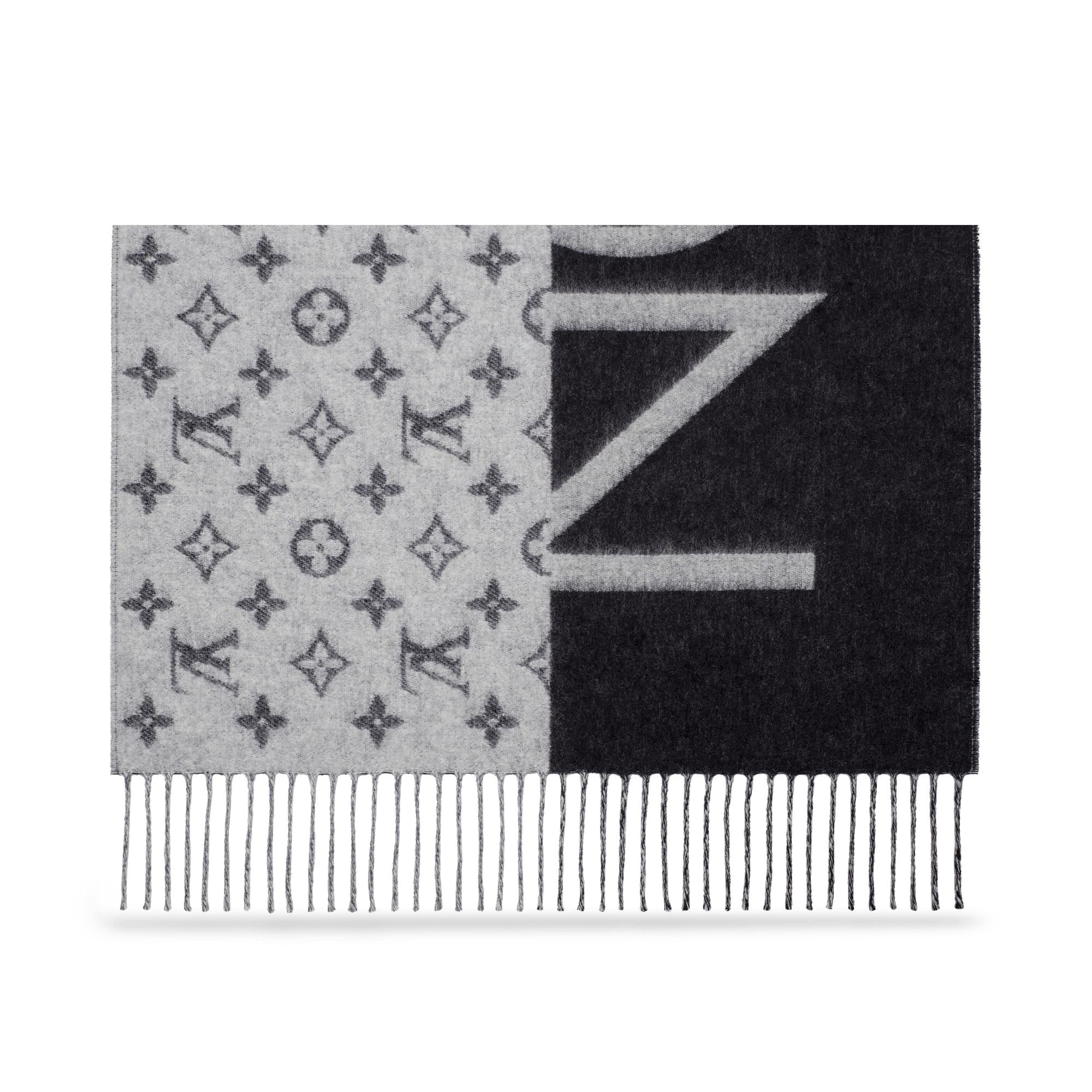 Monogram Split 圍巾 . in 男士