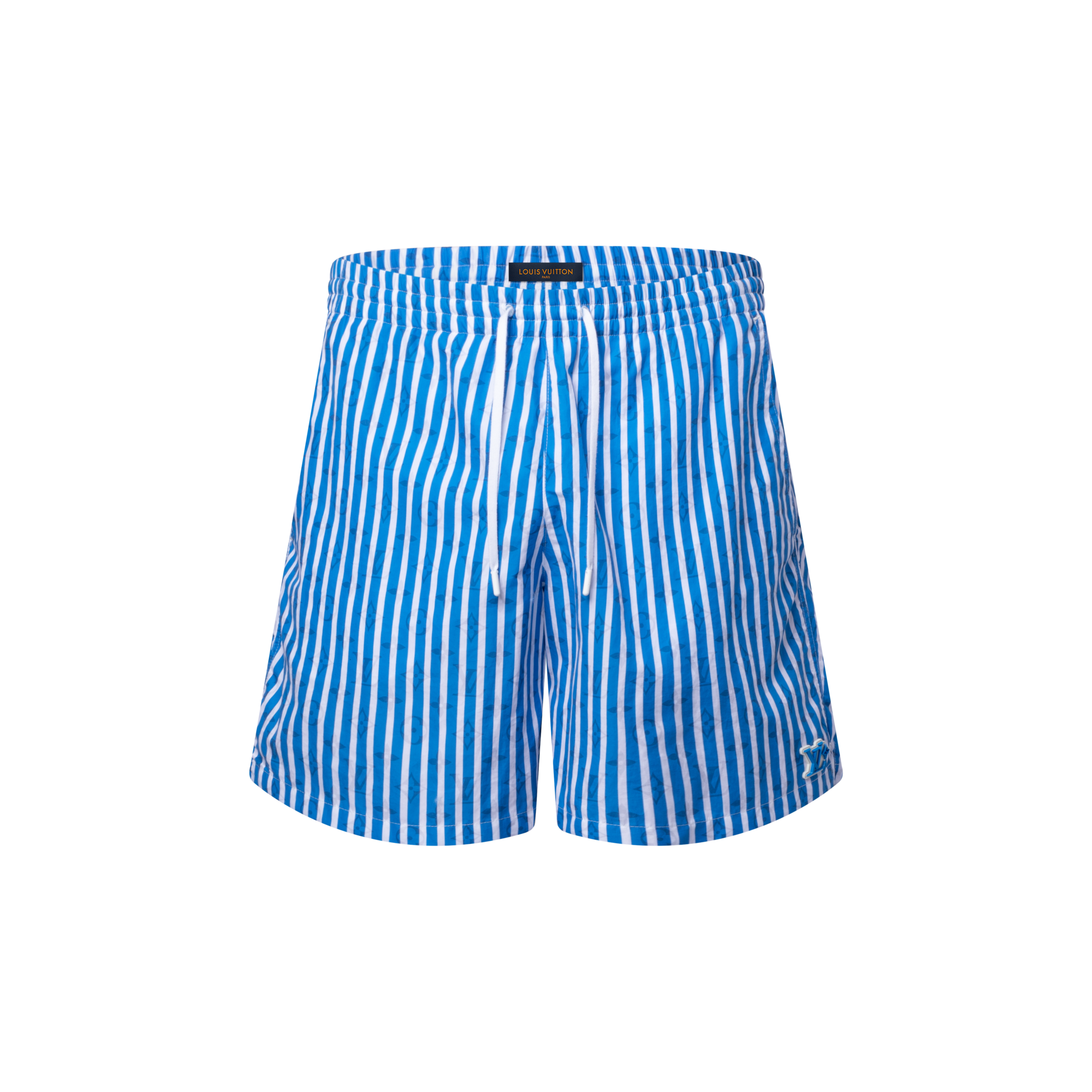 Monogram 條紋游泳短褲  in 男士