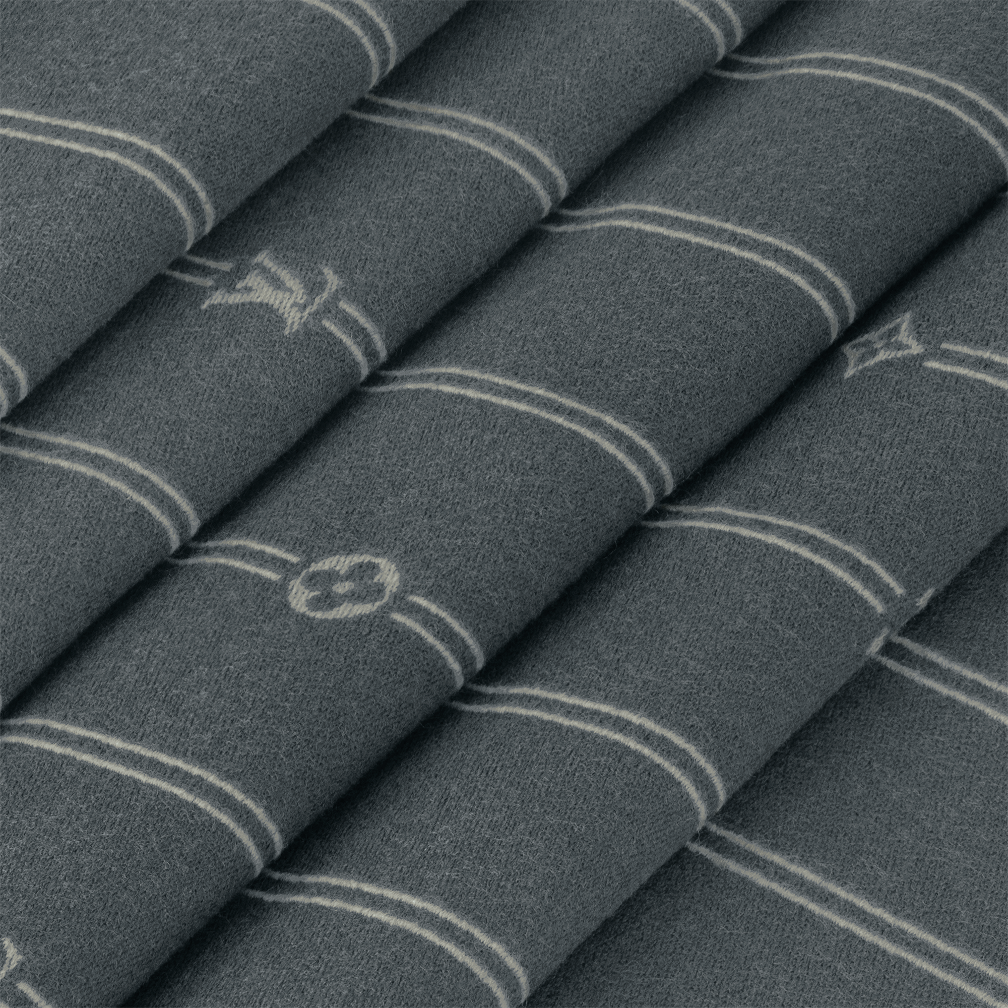 Monogram Stripes 圍巾 . in 男士
