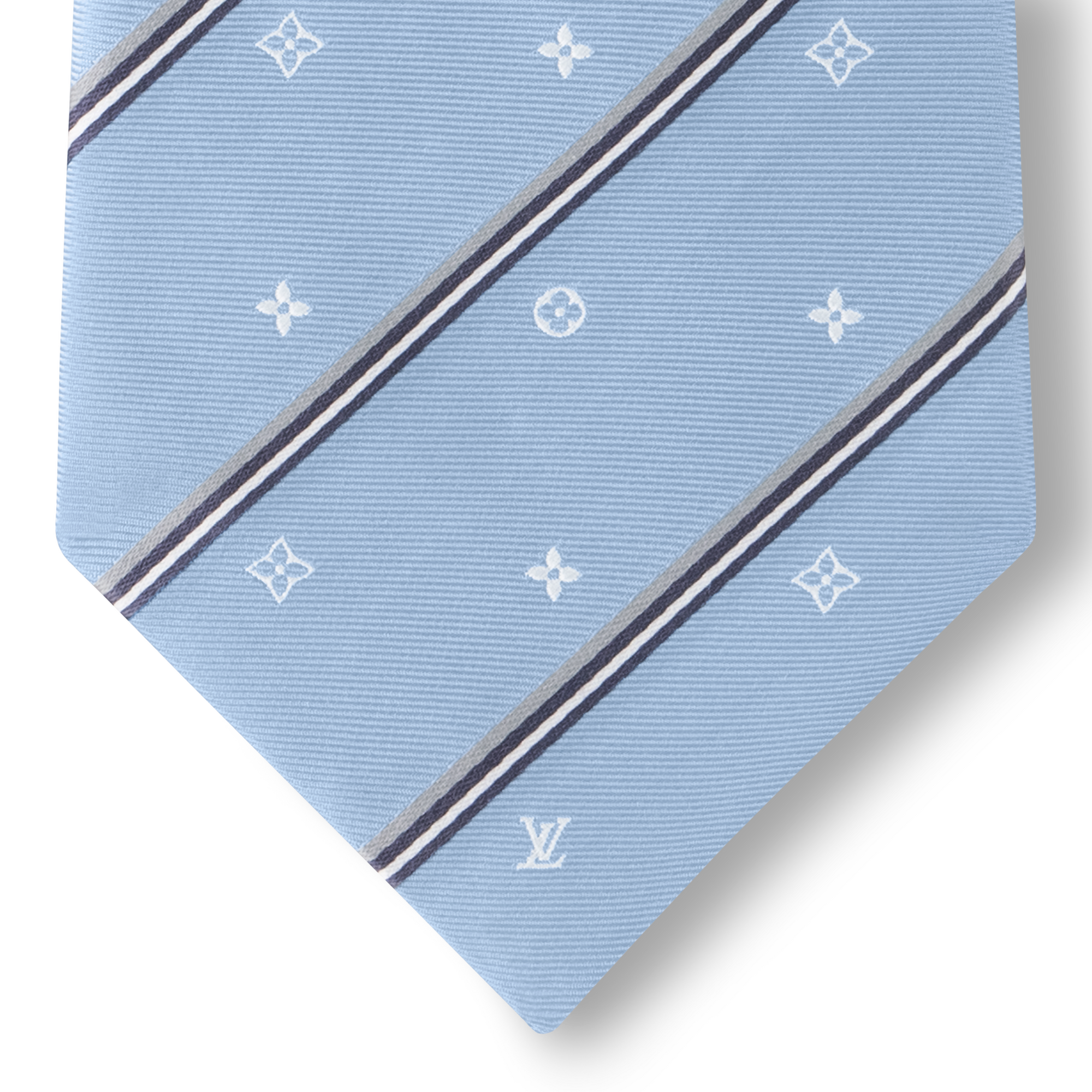 Monogram Stripes 領帶 . in 男士