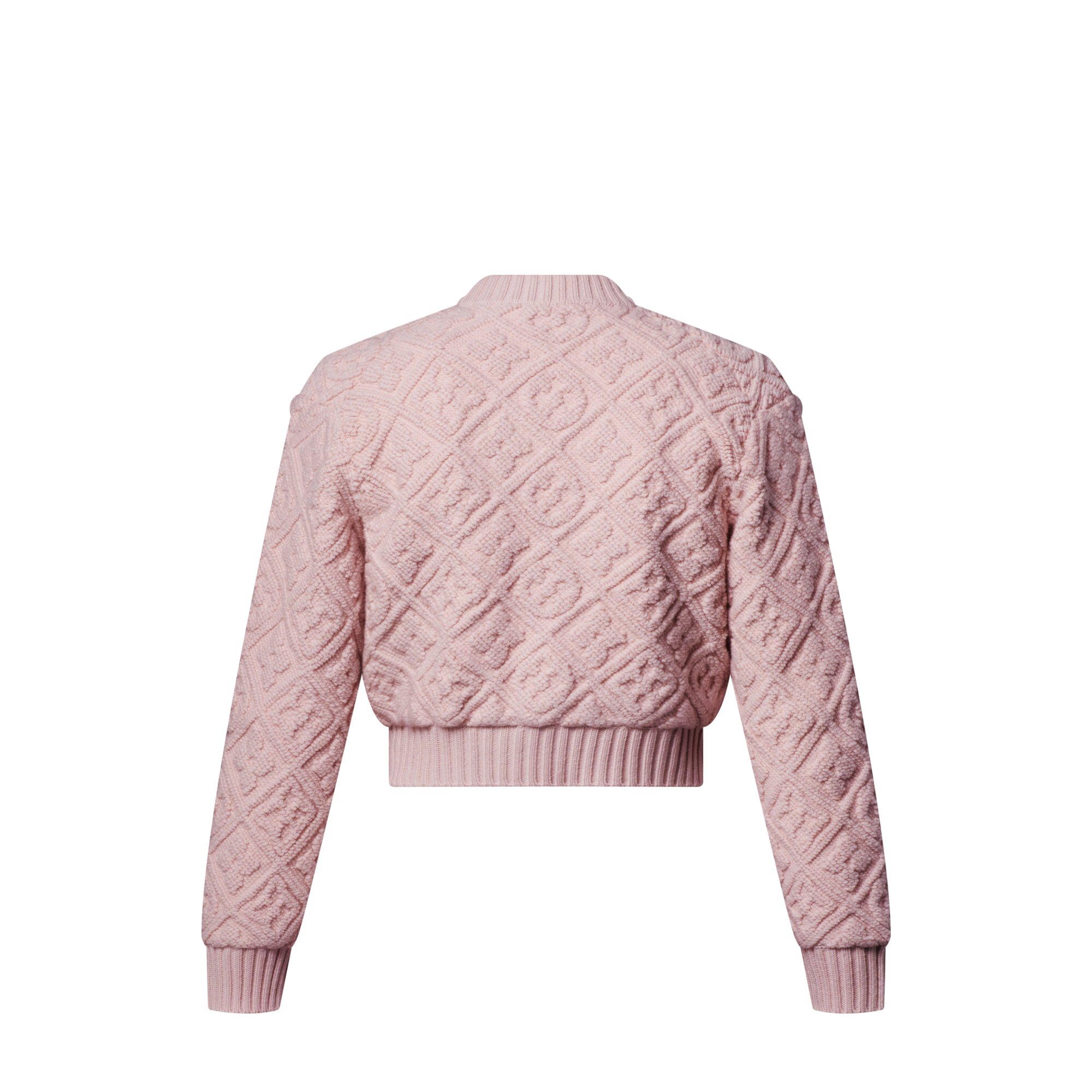 Monogram 毛巾面料開襟外套  in 女士