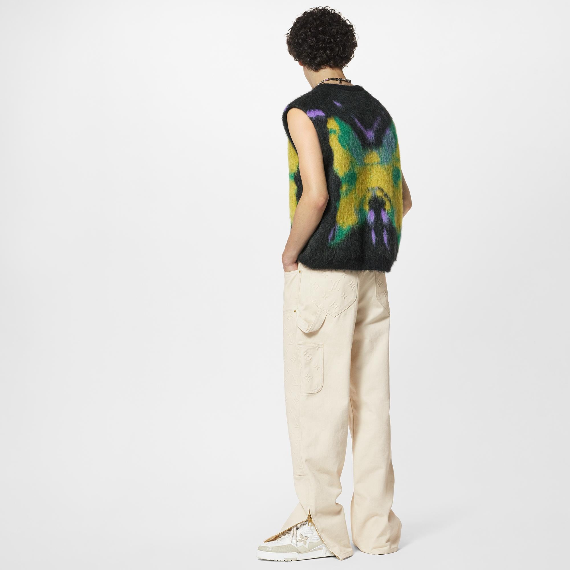 Monogram 工作服牛仔工匠長褲  in 男士