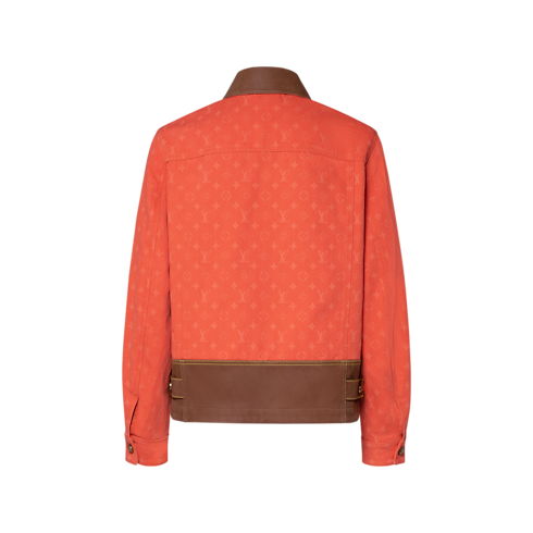 Monogram 工裝風外套 back view