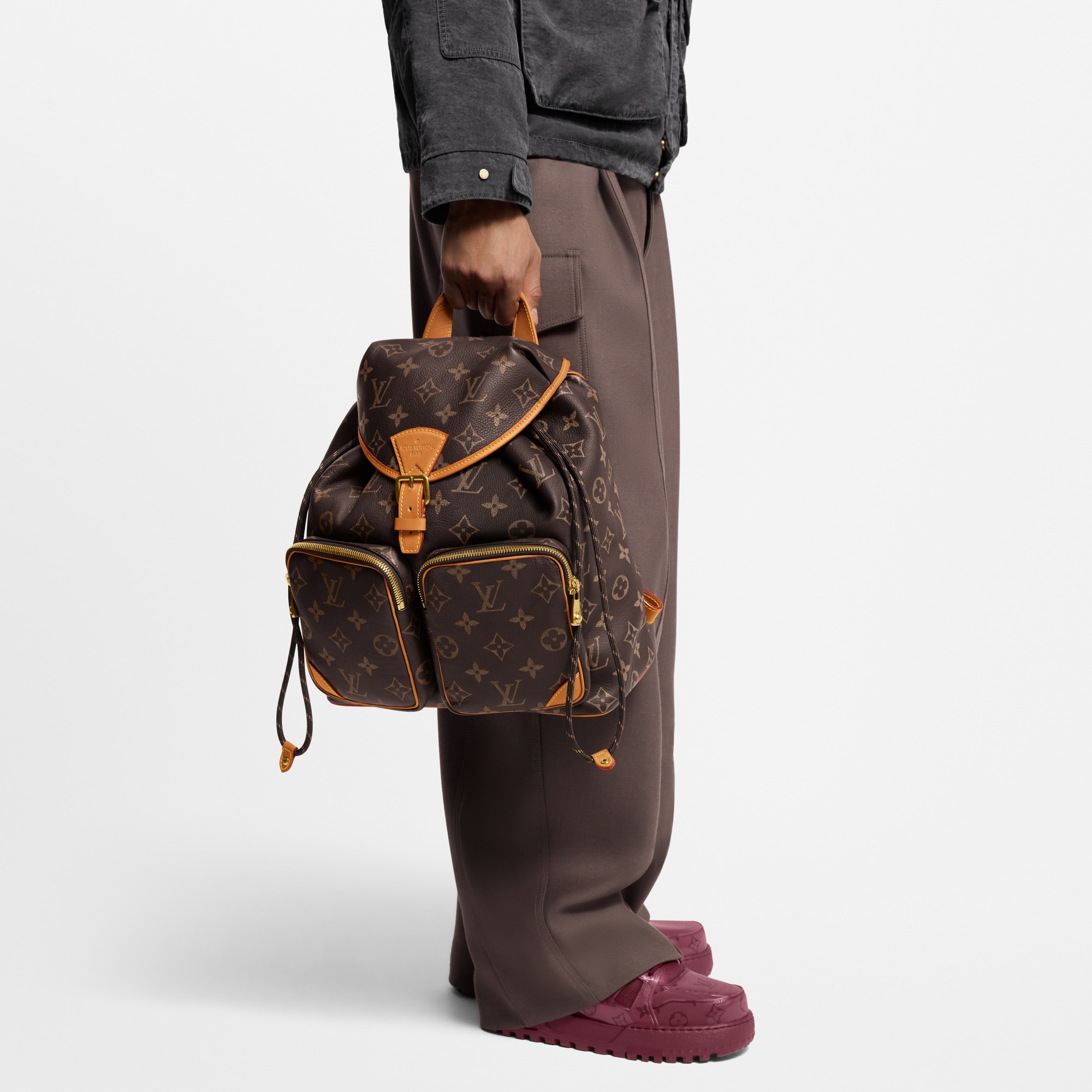 Montsouris Cargo 後背包 Autres Cuirs Monogram in 時尚包包及小型皮件