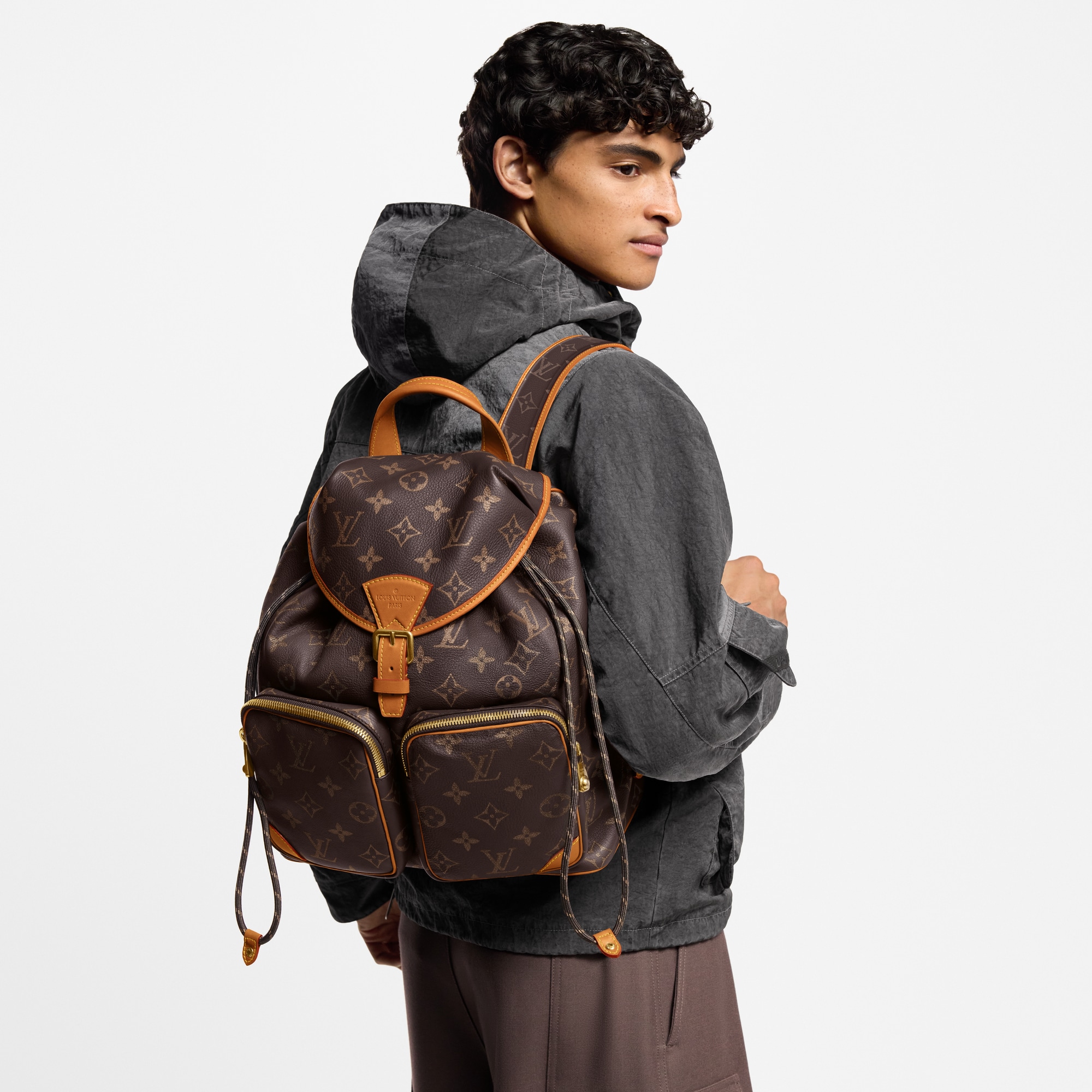 Montsouris Cargo 後背包 Autres Cuirs Monogram in 時尚包包及小型皮件