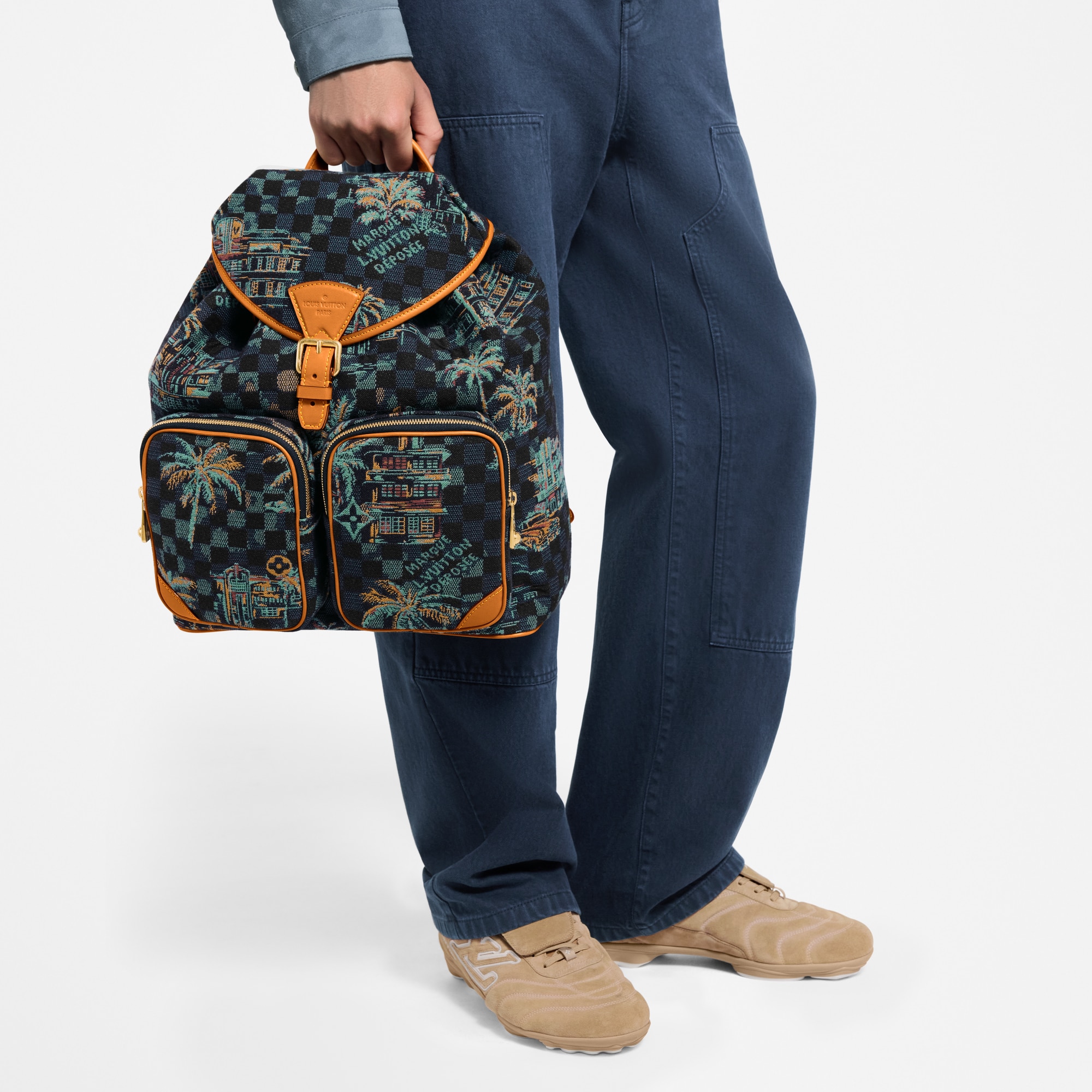 Montsouris Cargo 後背包 Damier Other in 時尚包包及小型皮件