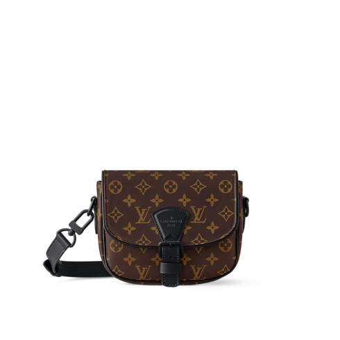 Montsouris 郵差包 PM Monogram Macassar in 男士's 皮件系列 All Collections collections by Louis Vuitton (產品縮放)