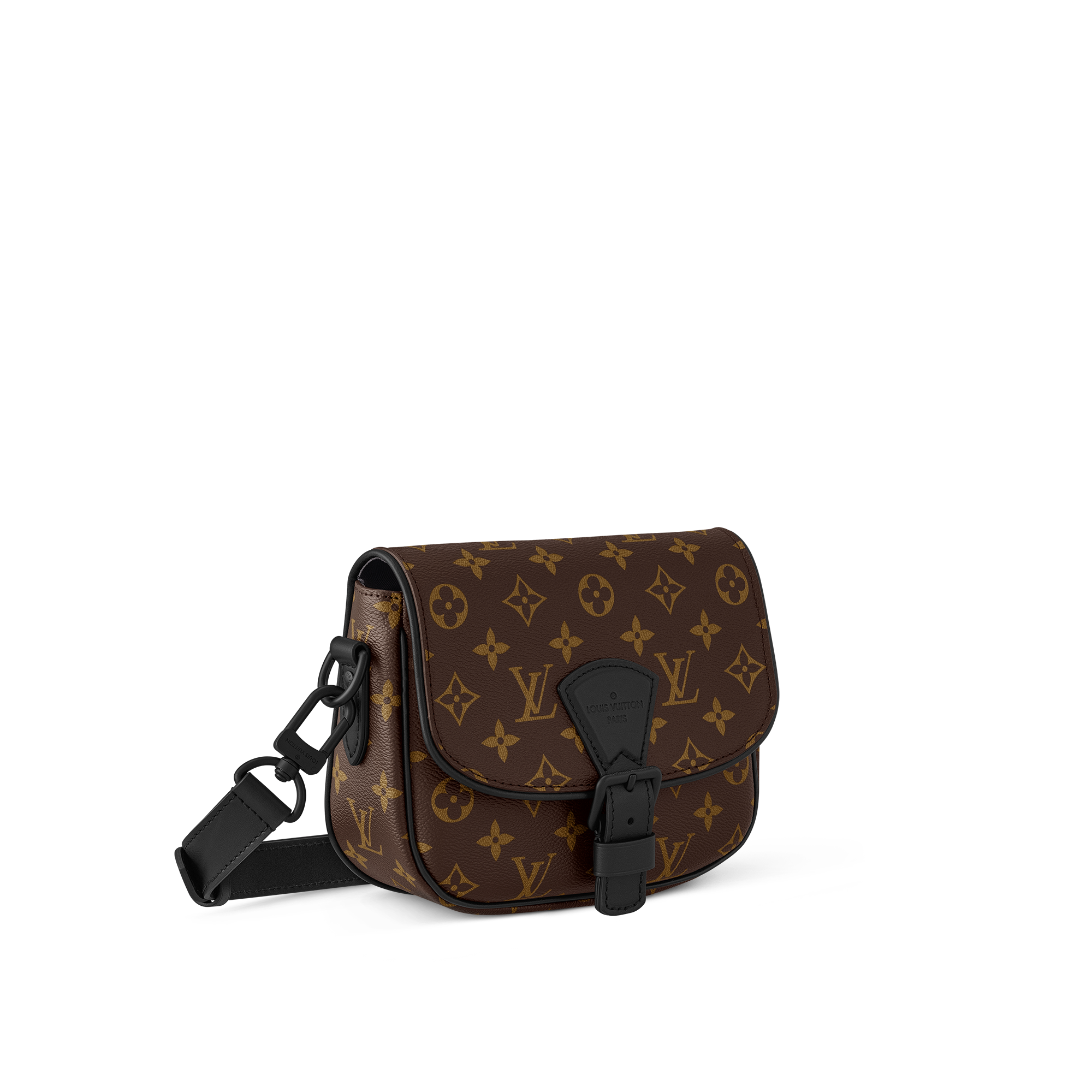Montsouris 郵差包 PM Monogram Macassar 帆布 in 男士