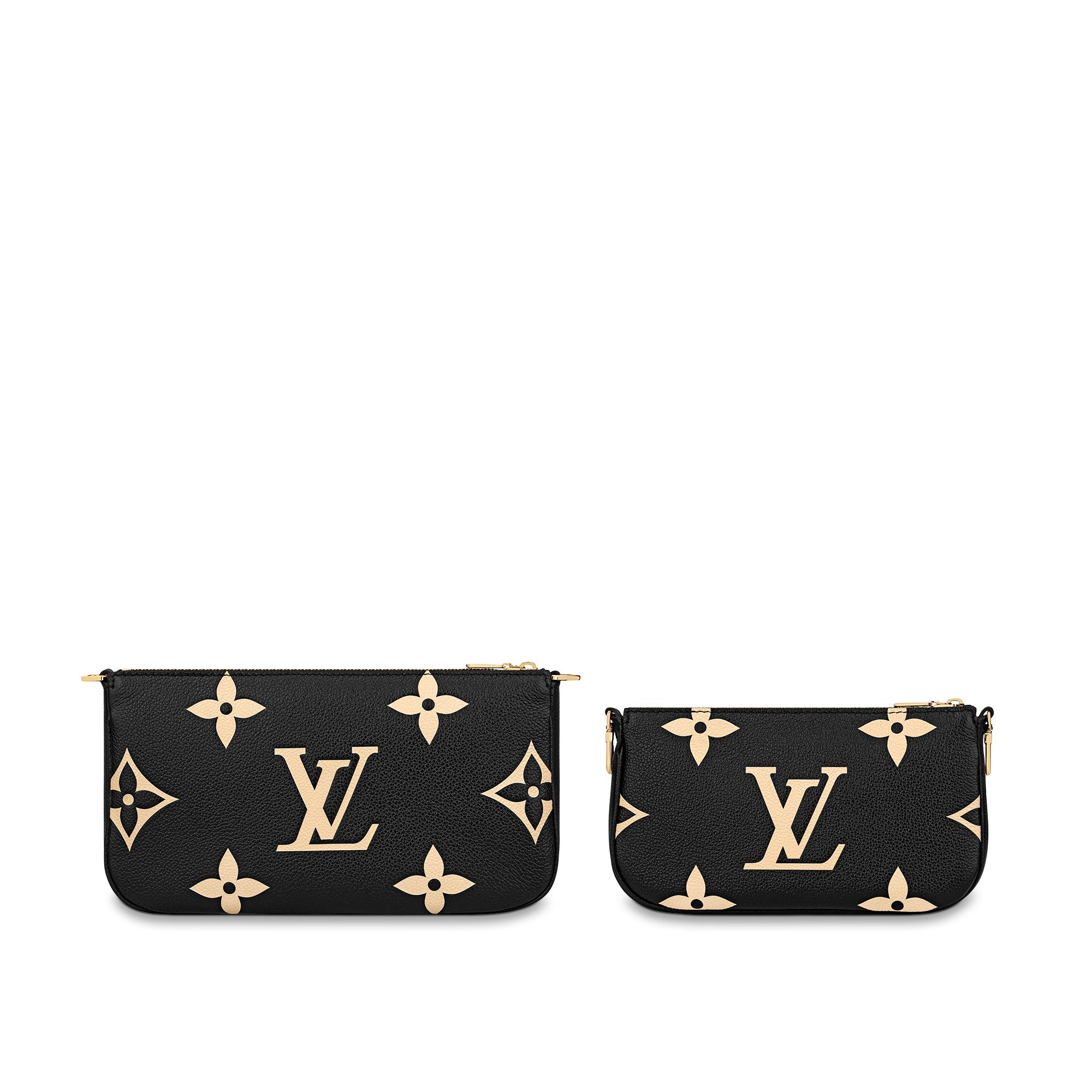 Multi Pochette Accessoires 雙色 Monogram Empreinte 皮革 in 女士