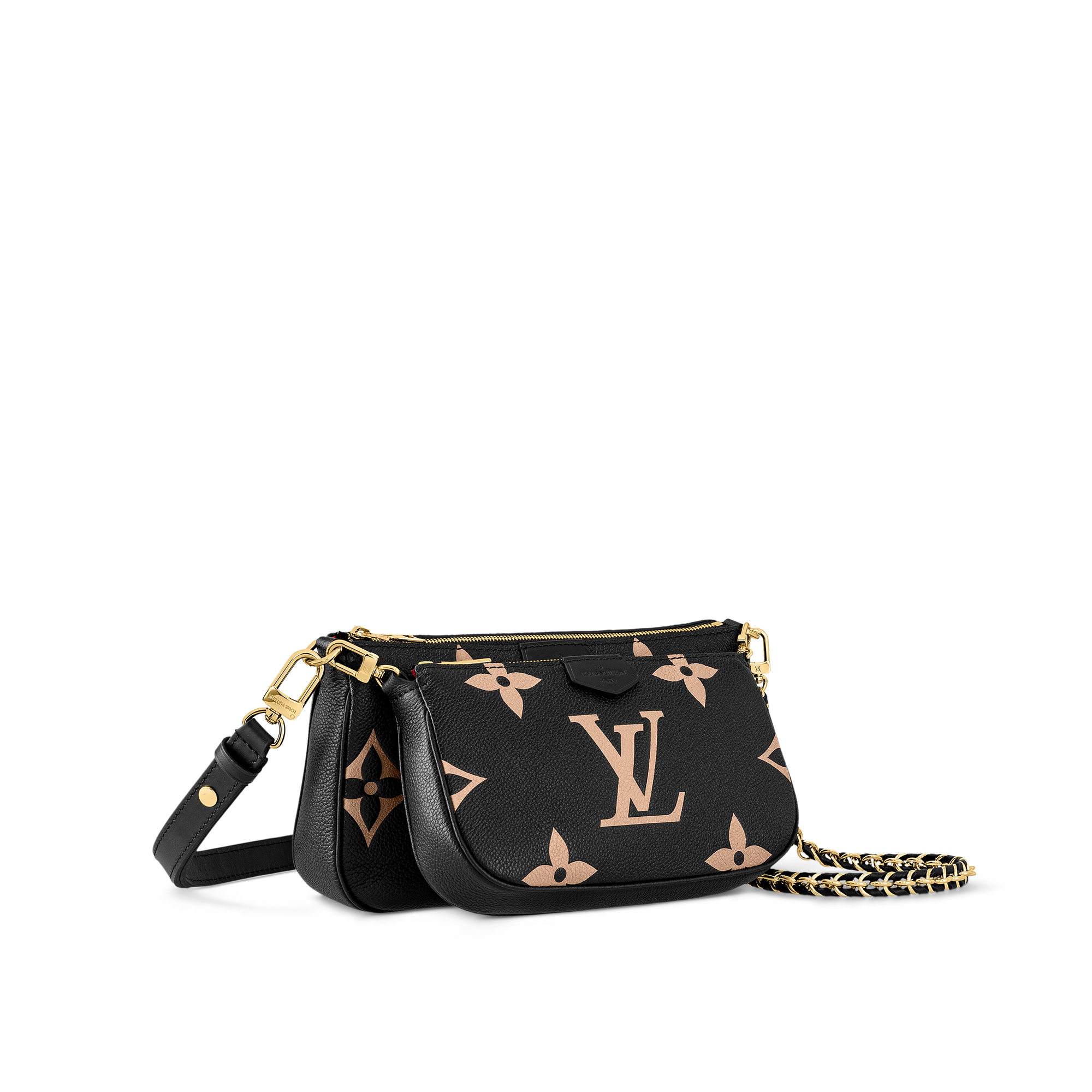 Multi Pochette Accessoires 雙色 Monogram Empreinte 皮革 in 女士