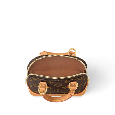 Nano Alma Monogram 帆布 in 女士's 錢包及小型皮件 鏈條包及迷你包款 collections by Louis Vuitton (產品縮放)