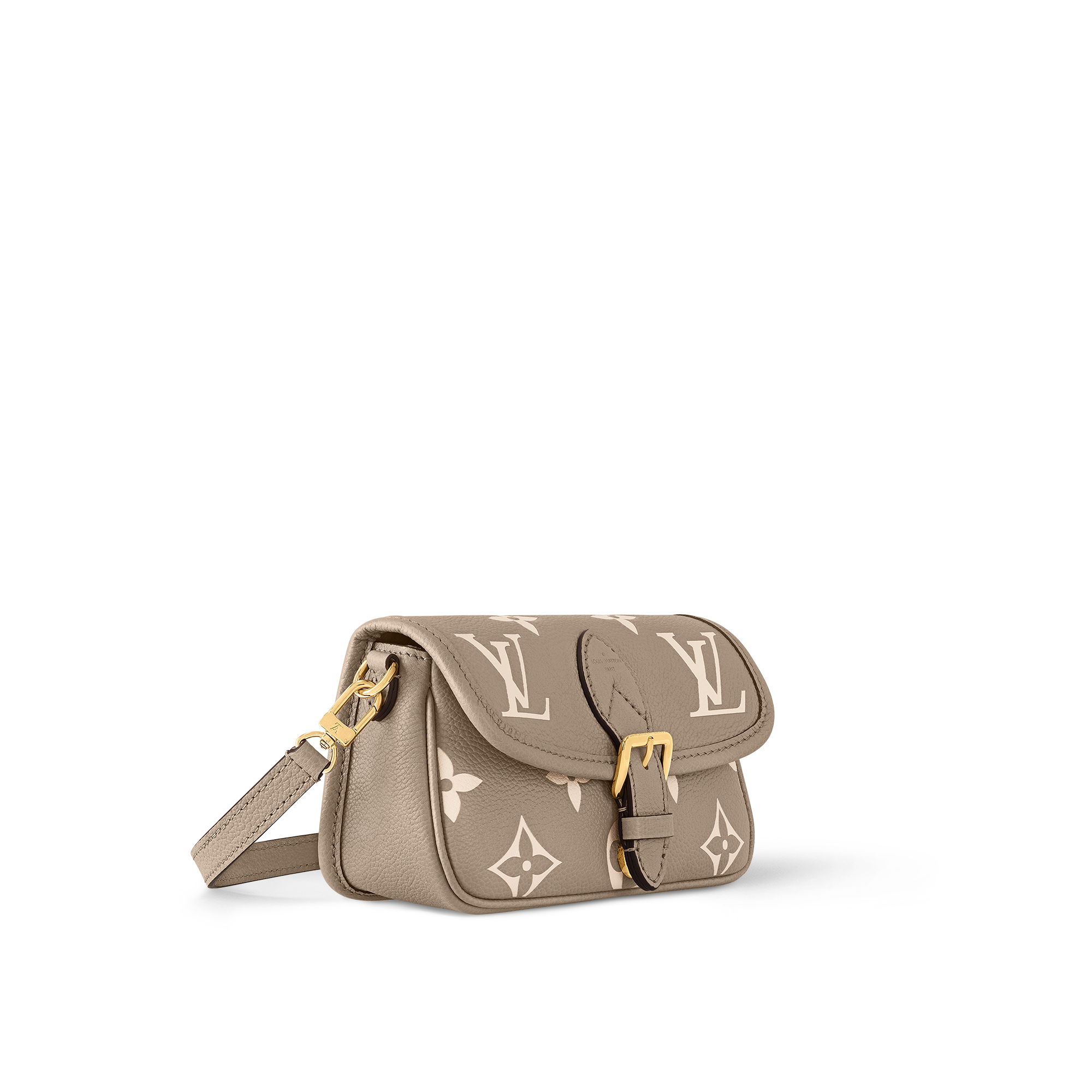 Nano Diane 雙色 Monogram Empreinte 皮革 in 女士
