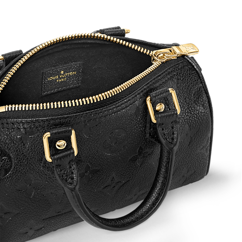 Nano Speedy Monogram Empreinte 皮革 in 女士's 錢包及小型皮件 鏈條包及迷你包款 collections by Louis Vuitton (產品縮放)