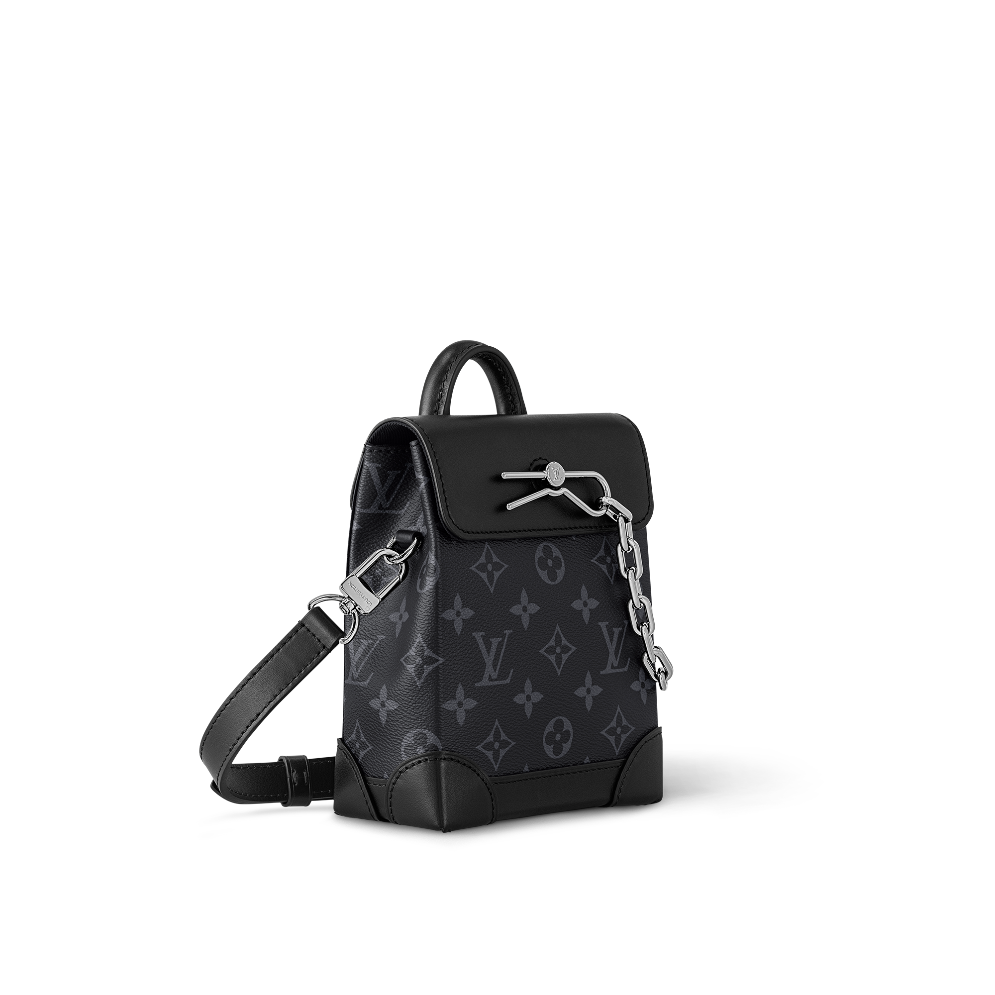 Nano Steamer Monogram Eclipse 帆布 in 男士