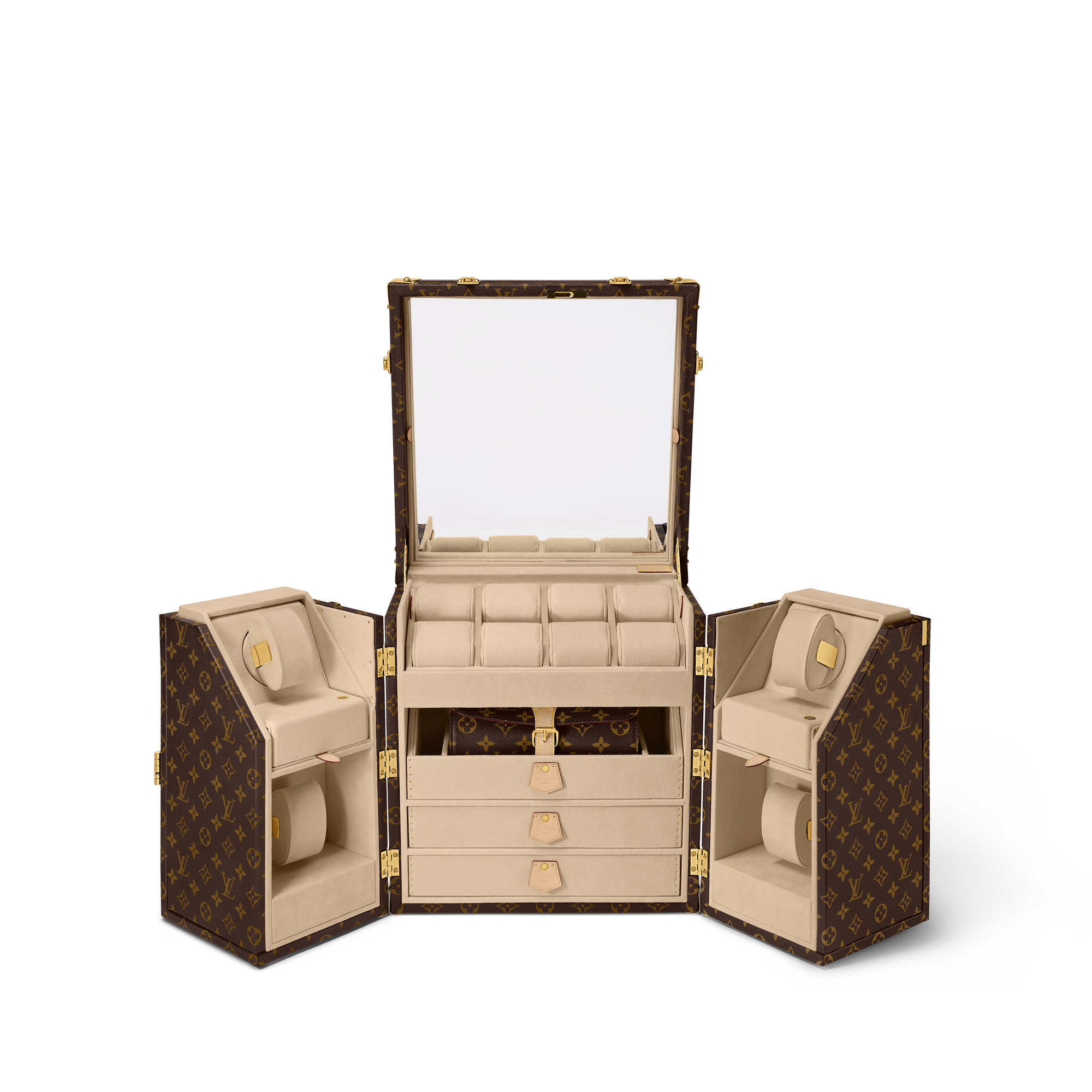 Neo Boîte Main Montres Monogram Monogram 帆布 in 行李箱、旅行用品及家居精品