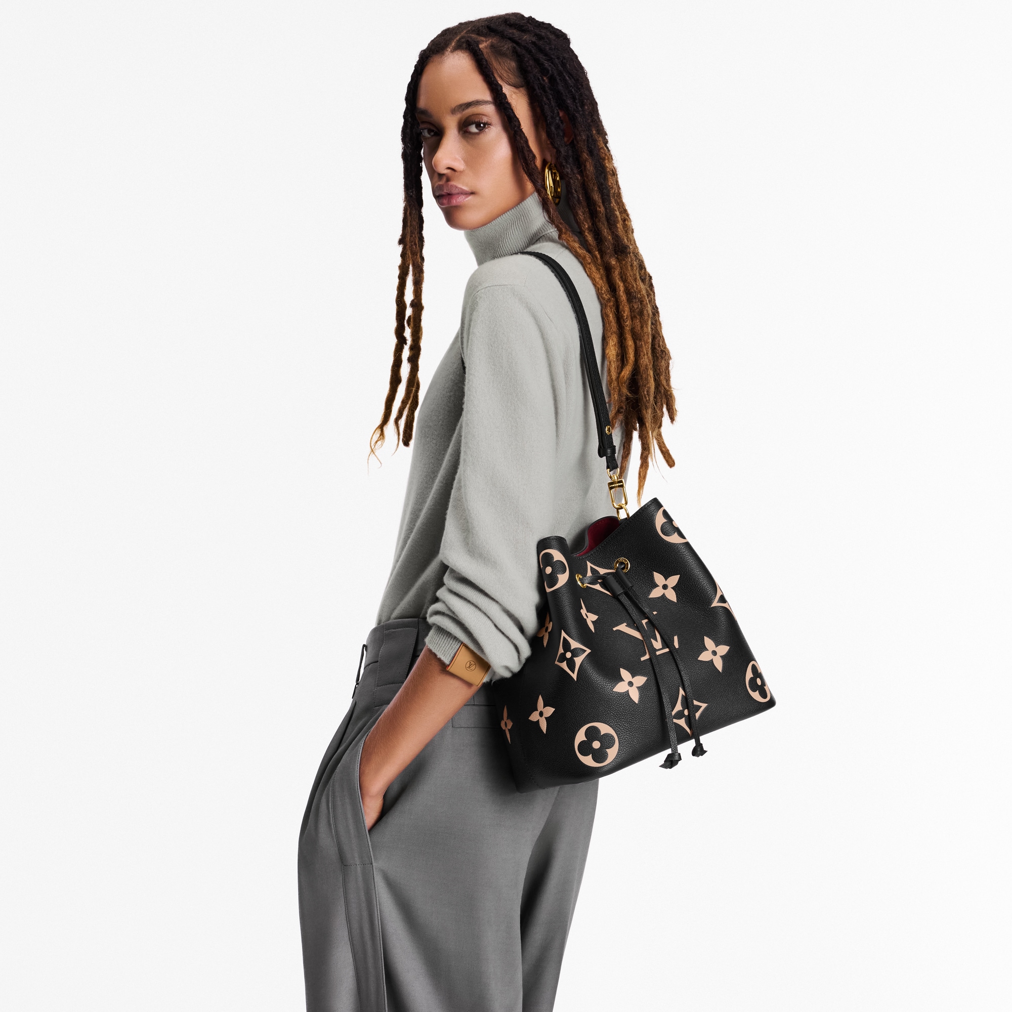 NéoNoé MM 雙色 Monogram Empreinte 皮革 in 女士