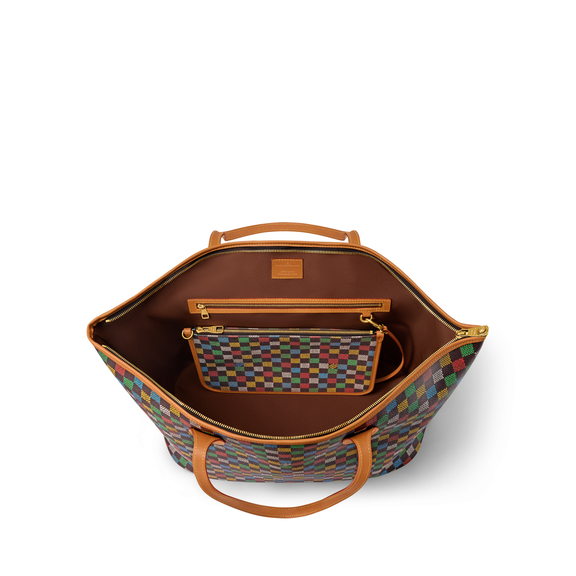 Nevereverfull Damier Ebène 帆布 in 男士