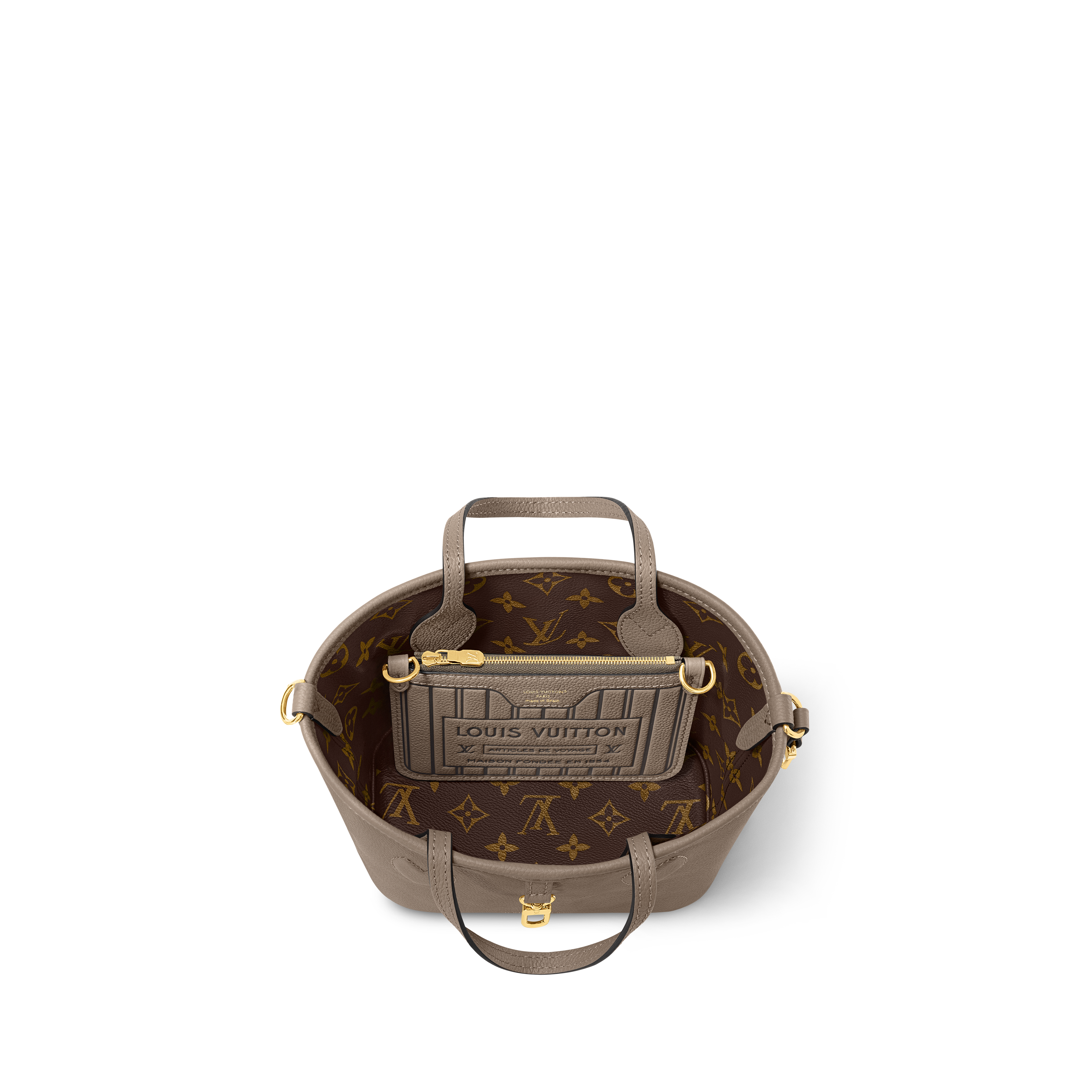 Neverfull Bandoulière Inside Out BB  in 時尚包包及小型皮件